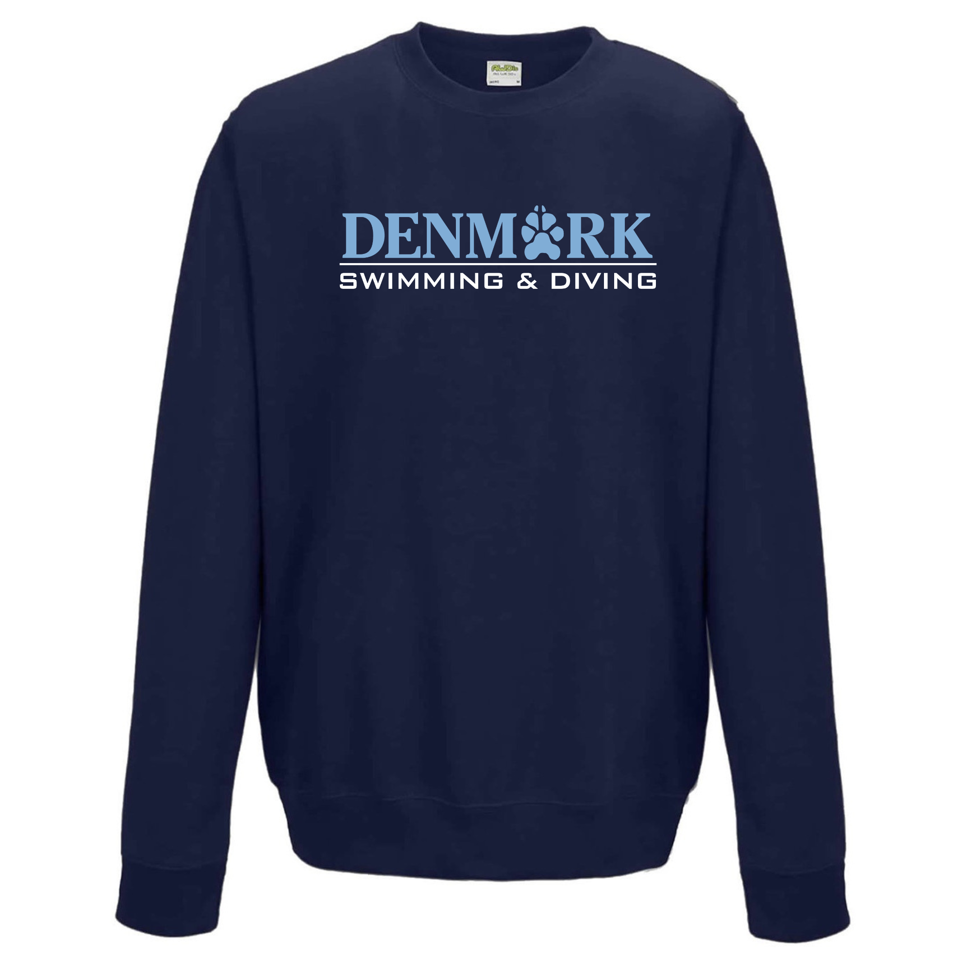 Medium Weight Unisex Crew Neck Sweatshirt (Customized) - Denmark
