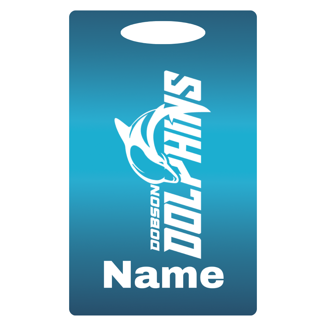 Aluminum Bag Tag (Customized) - Dobson