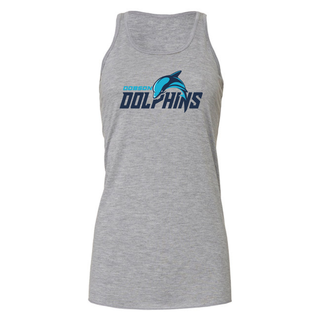 Ladies Racerback Flowy Tank (Customoized) - Dobson
