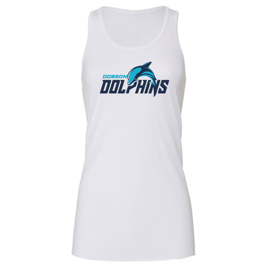 Ladies Racerback Flowy Tank (Customoized) - Dobson