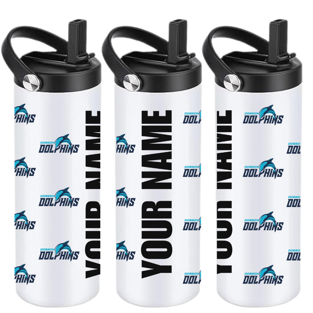 Personalized Insulated Sports Bottle 20oz (Customized) - Dobson