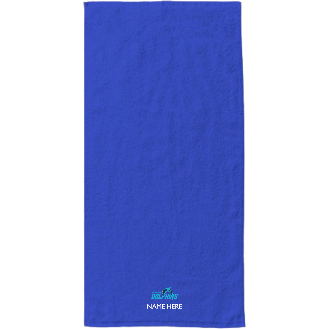 34" x 70" Velour Towel (Customized) - Dobson