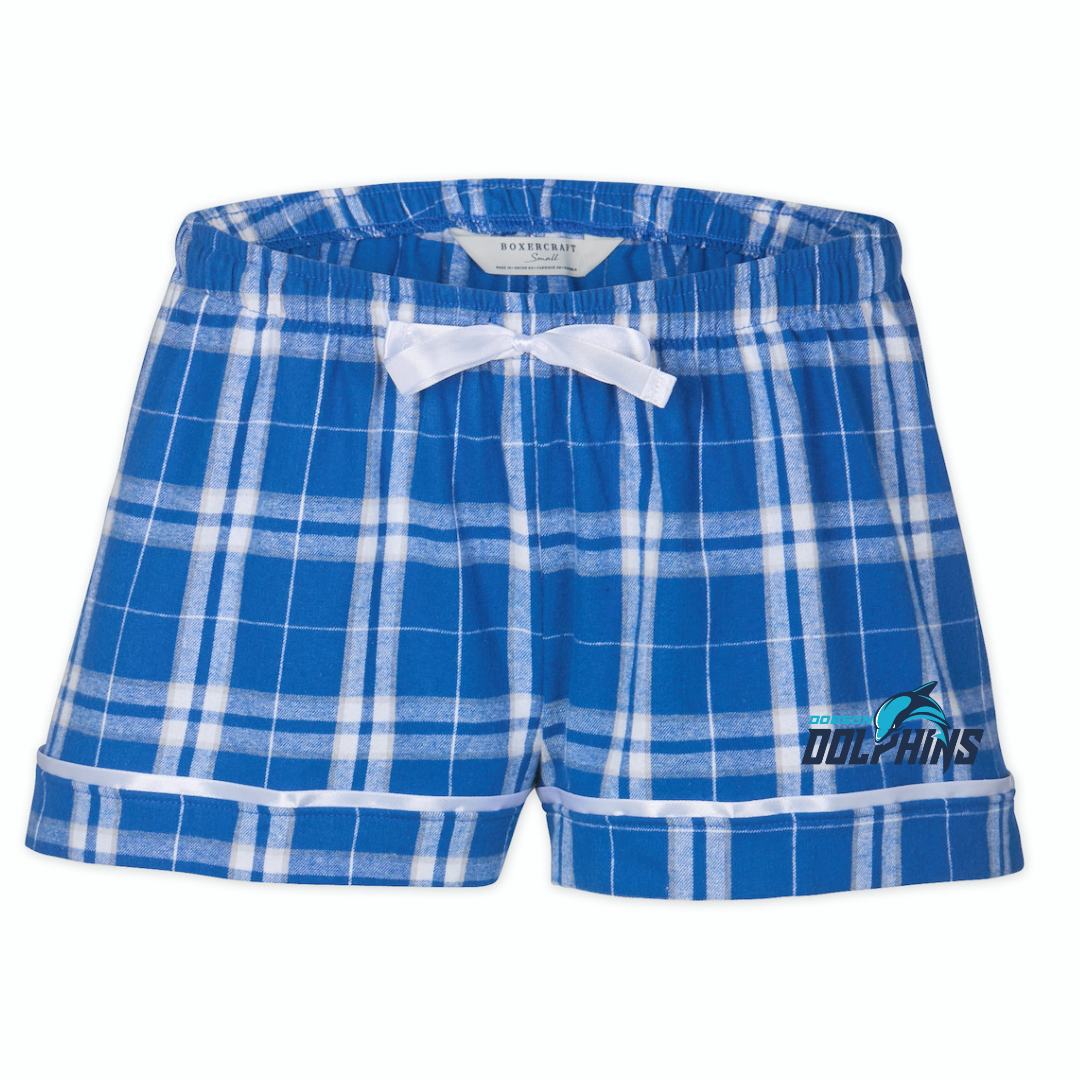 Boxercraft Women's Flannel Short (Customized) - Dobson
