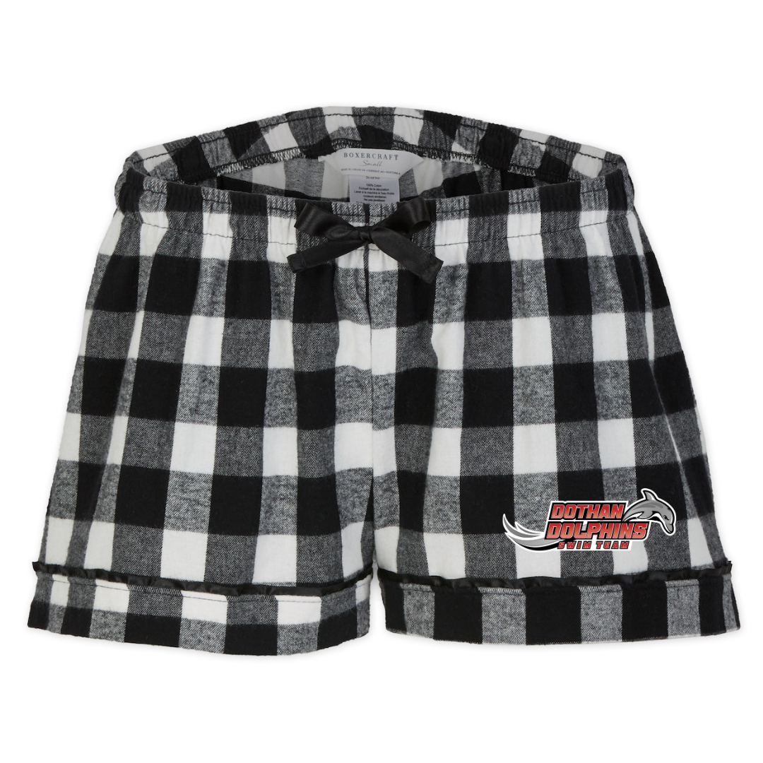 Boxercraft Women's Flannel Short (Customized) - Dothan