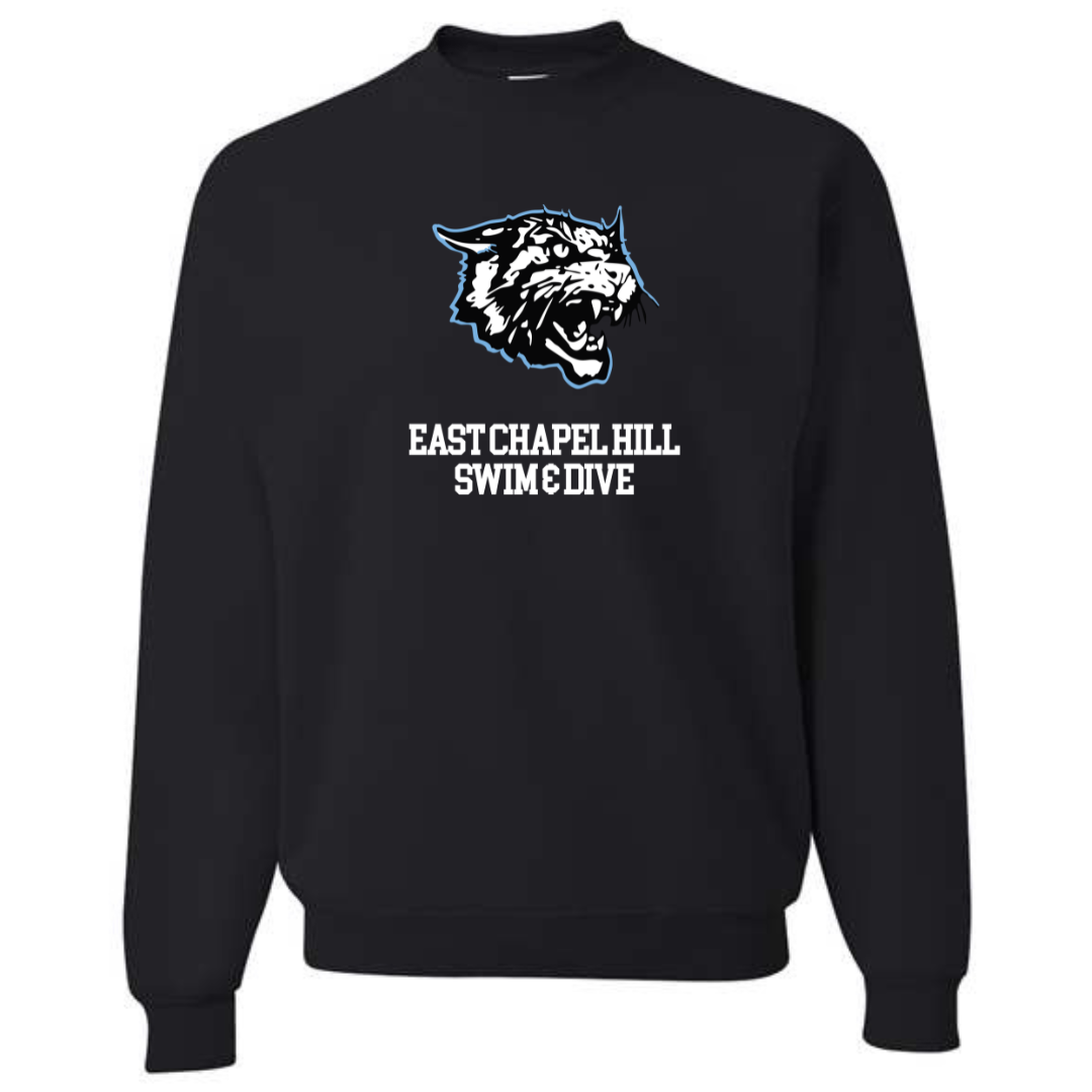 Fleece Crew Neck Sweatshirt (Customized) - East Chapel Hill