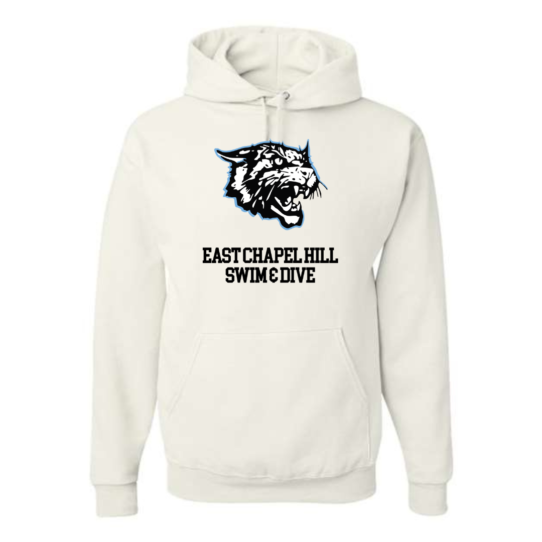 Medium Weight Unisex Hooded Sweatshirt (Customized) - East Chapel Hill