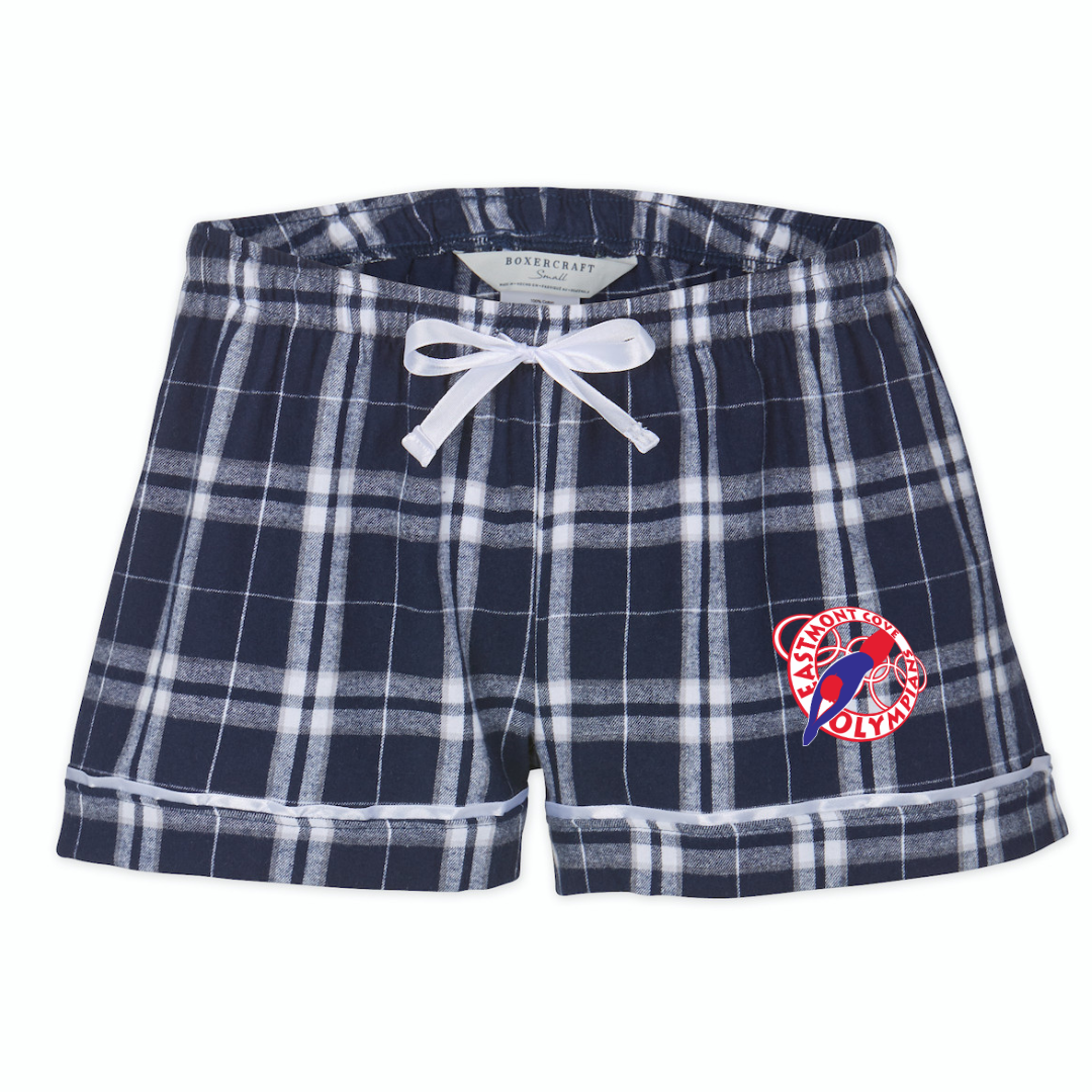 Boxercraft Women's Flannel Short (Customized) - Eastmont Cove