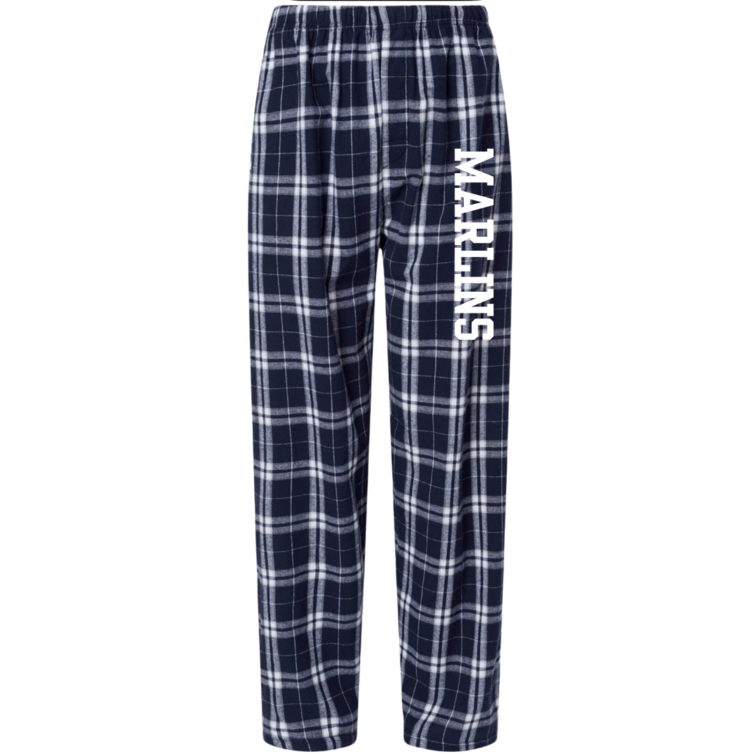 Boxercraft Flannel Pants (Customized) - Marlins