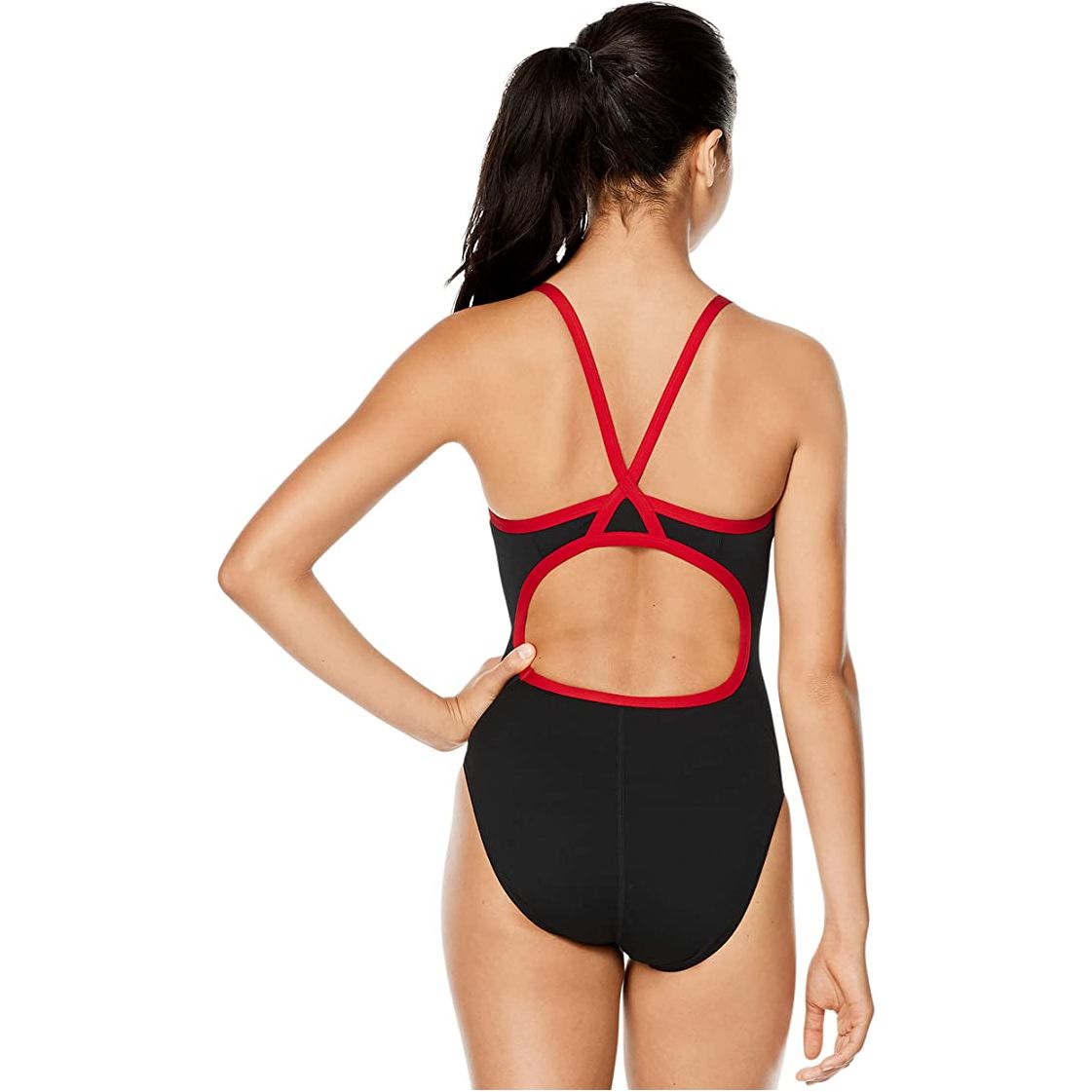 Speedo Endurance+ Flyback Youth (Heat Pressed) - Rivermoore
