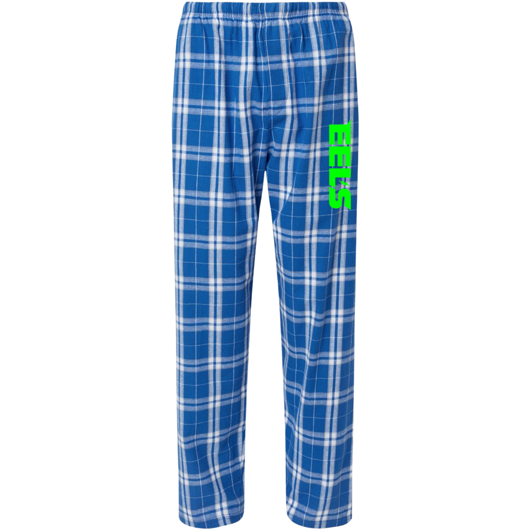 Boxercraft Flannel Pants (Customized) - Evergreen Eels