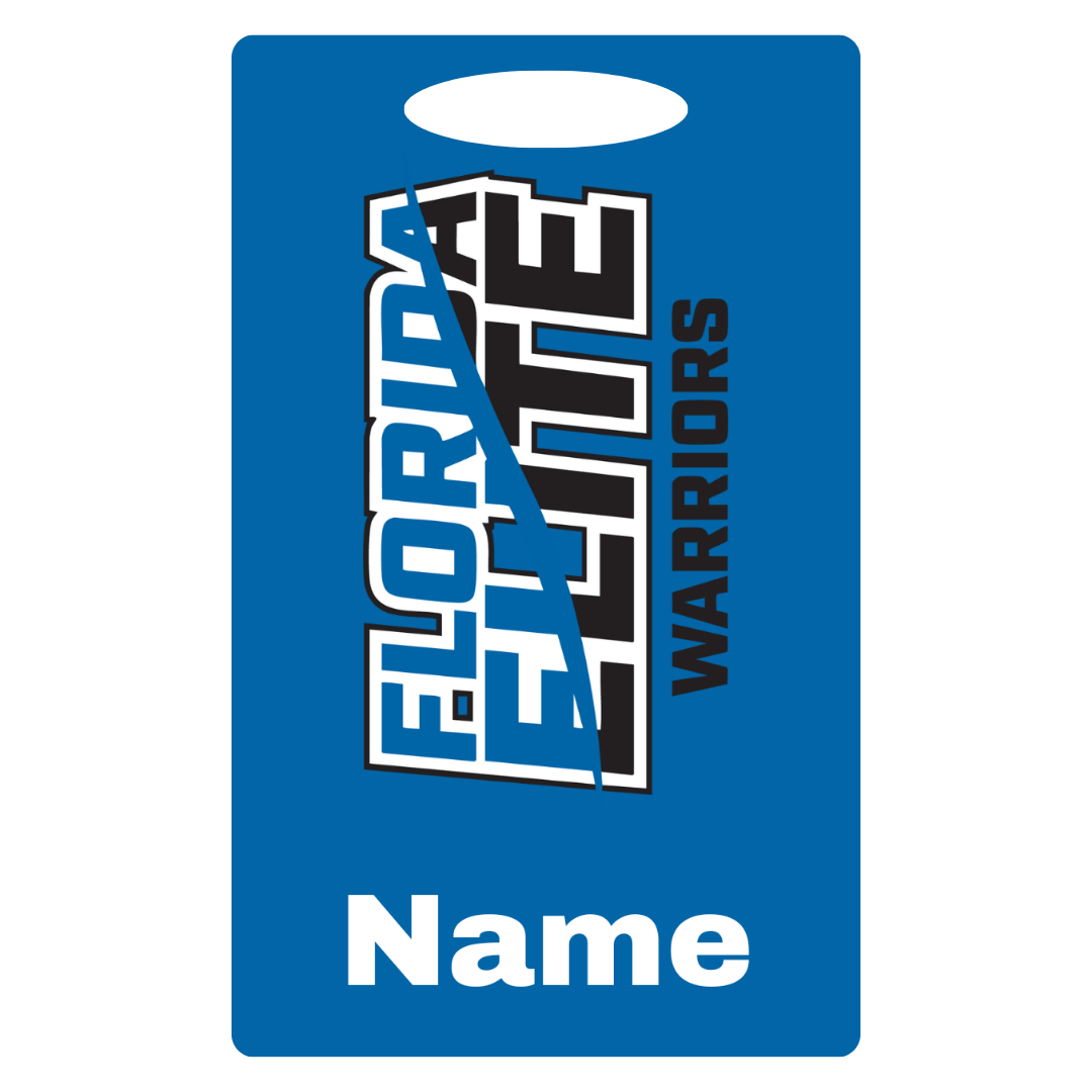 Aluminum Bag Tag (Customized) - Florida Elite