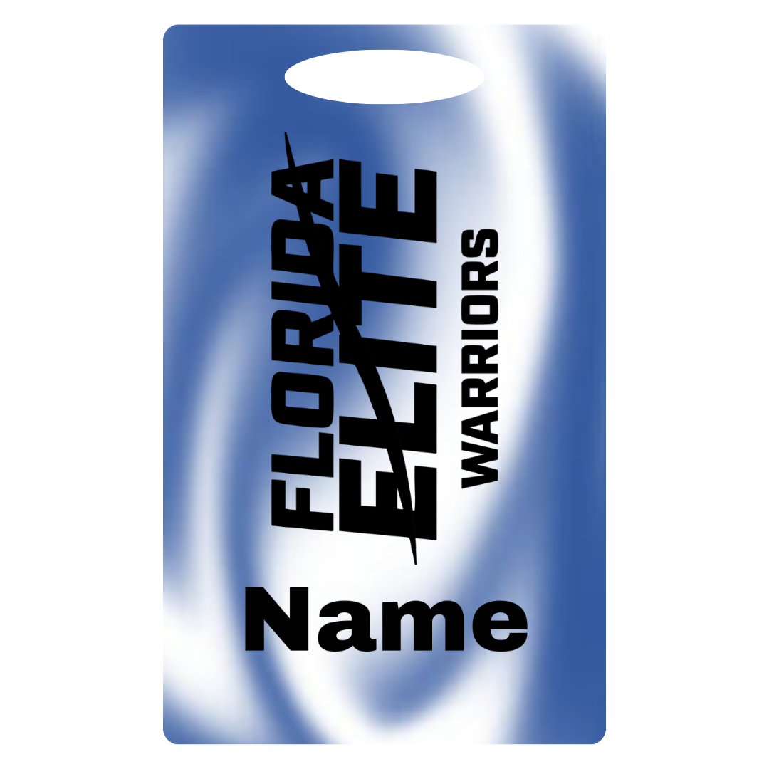Aluminum Bag Tag (Customized) - Florida Elite