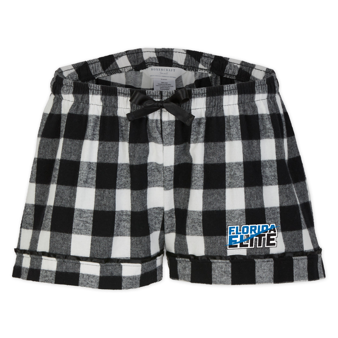 Boxercraft Women's Flannel Short (Customized) - Florida Elite