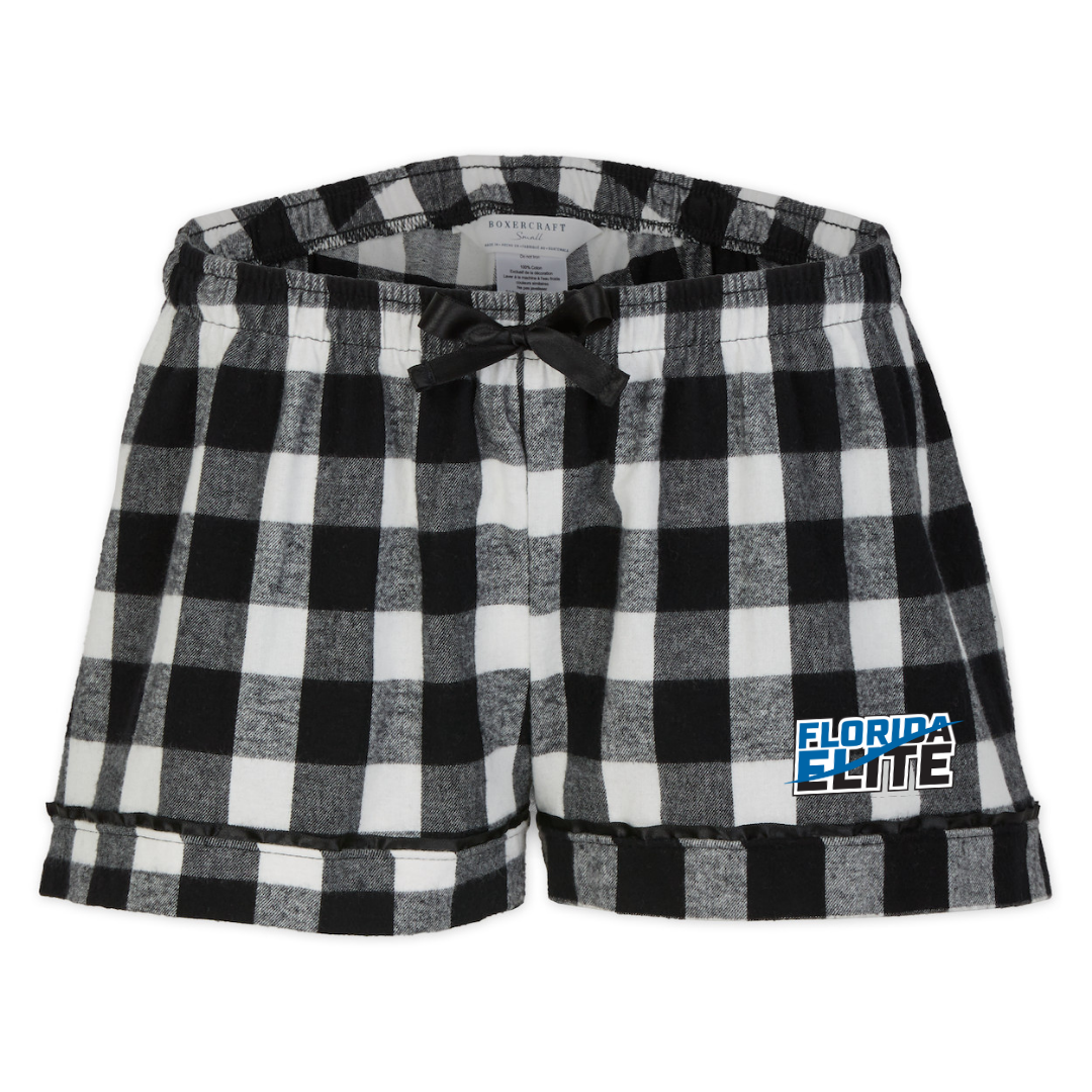 Boxercraft Women's Flannel Short (Customized) - Florida Elite