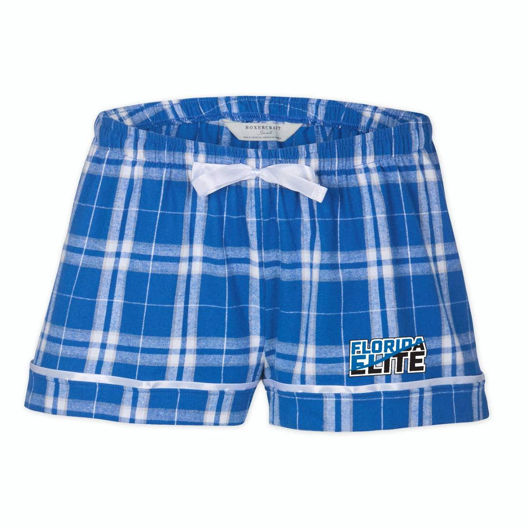Boxercraft Women's Flannel Short (Customized) - Florida Elite