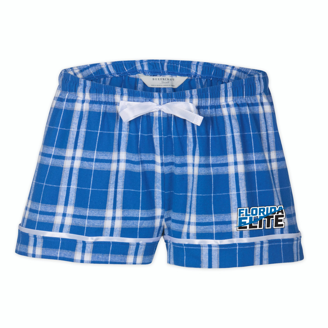 Boxercraft Women's Flannel Short (Customized) - Florida Elite