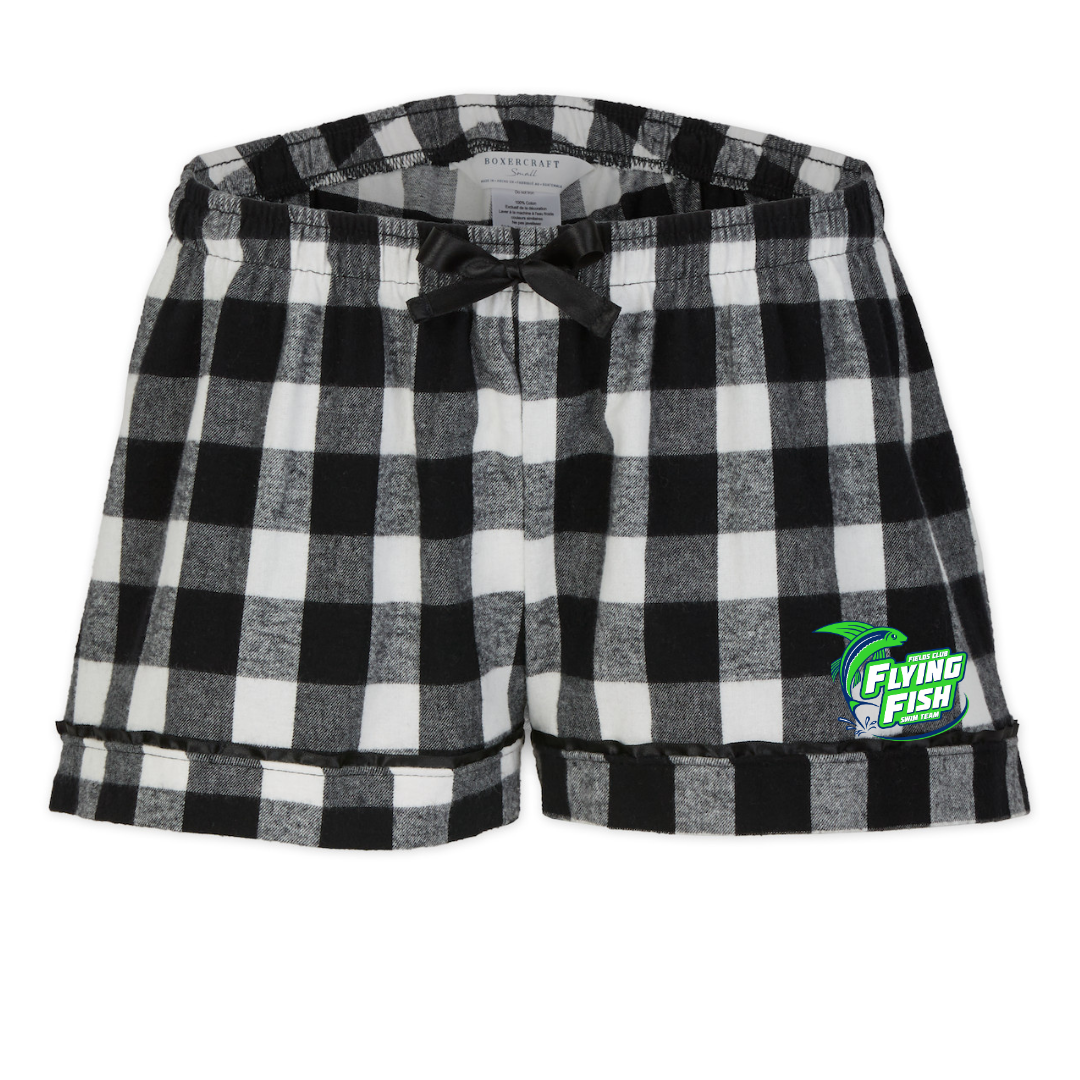 Boxercraft Women's Flannel Short (Customized) - Fields Club