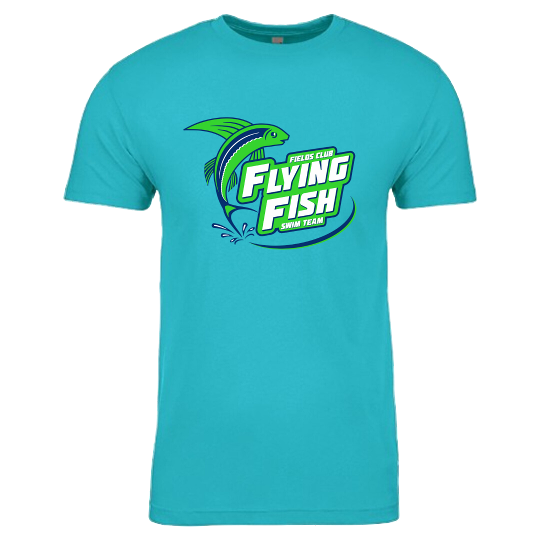 Short Sleeve T-Shirt - Flying Fish Logo - (Customized) - Fields Club