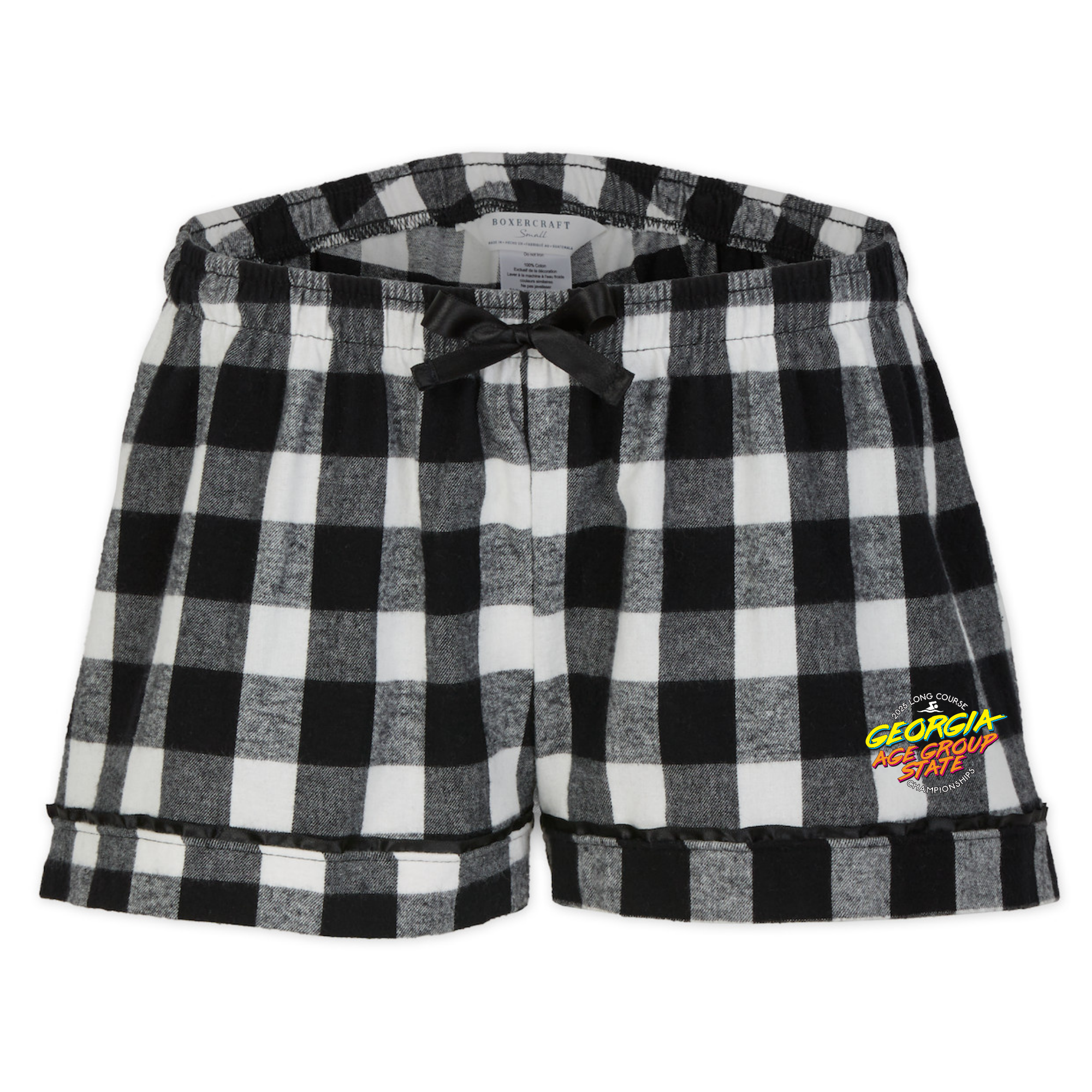 Boxercraft Women's Flannel Short (Customized) - LC Age Group State