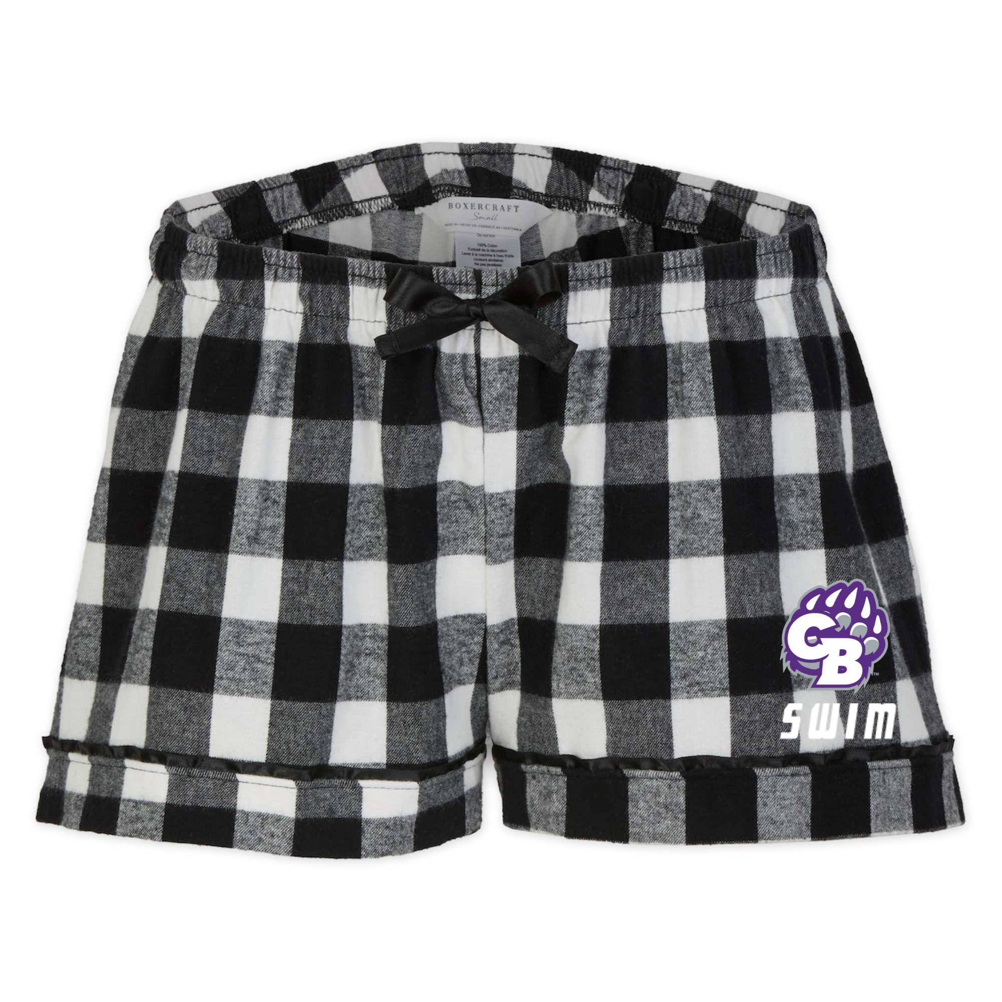 Boxercraft Women's Flannel Short (Customized) - Cherokee Bluff