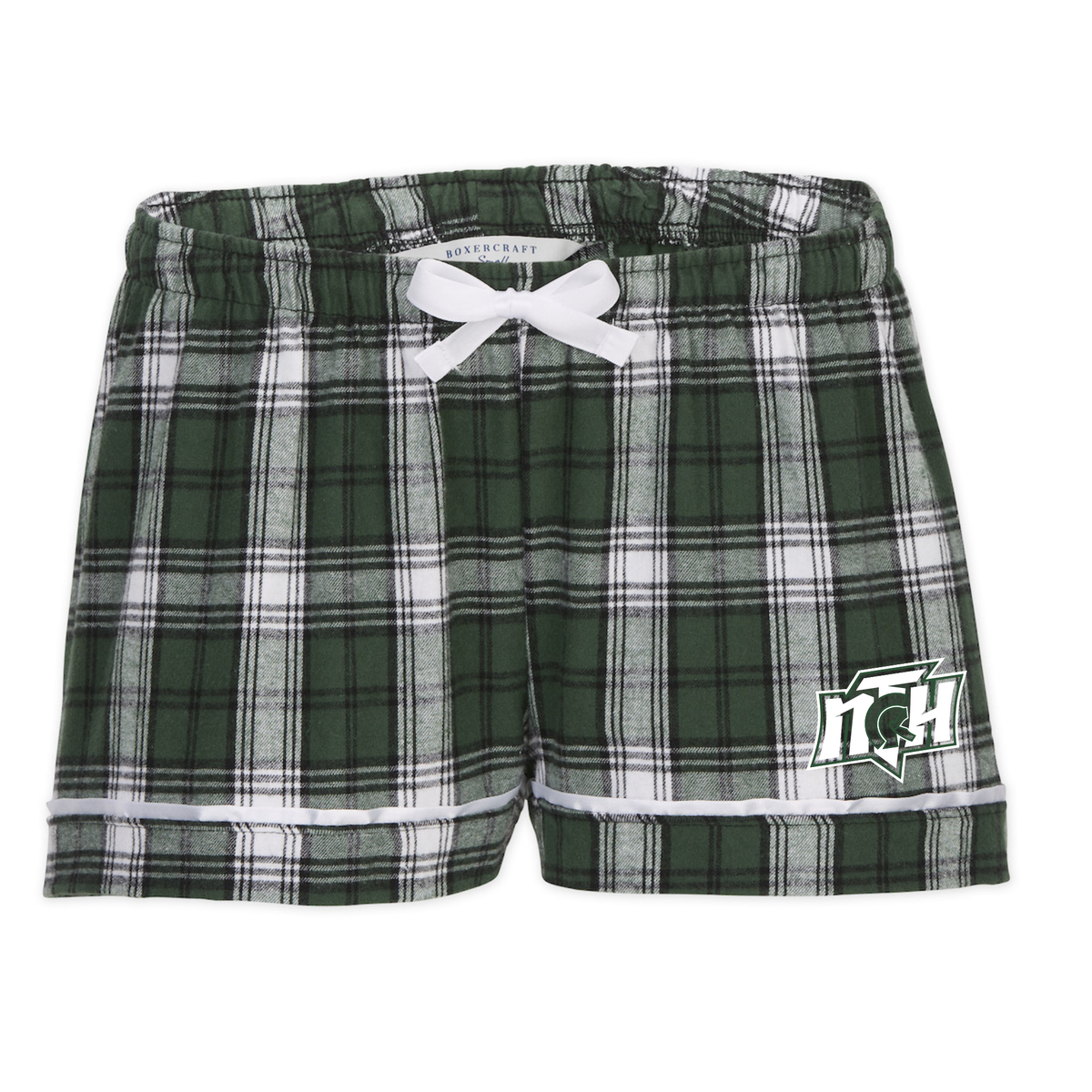 Boxercraft Women's Flannel Short (Heat Press) - North Hall HS