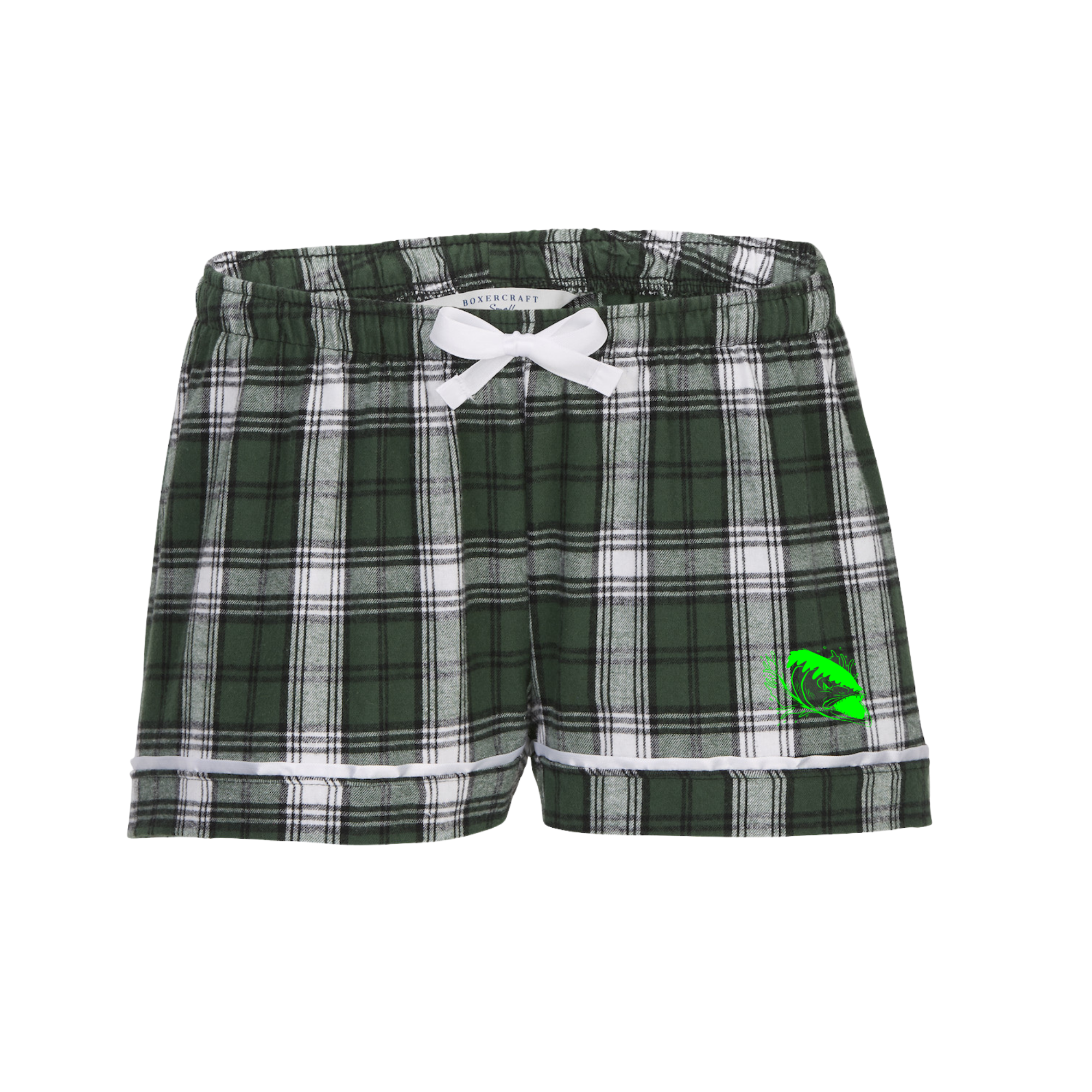 Boxercraft Women's Flannel Short (Heat Press) - Holly Springs