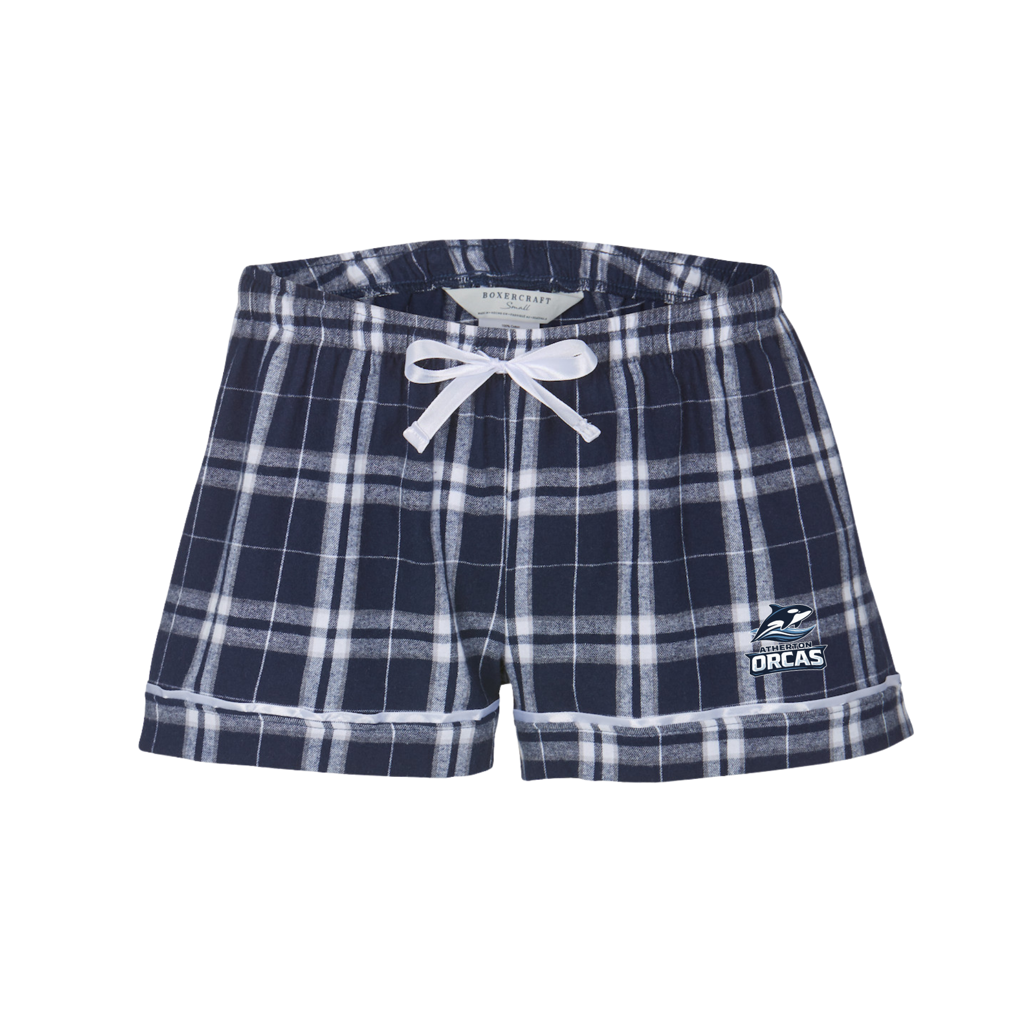 Boxercraft Women's Flannel Short (Heat Press) - Atherton Orcas