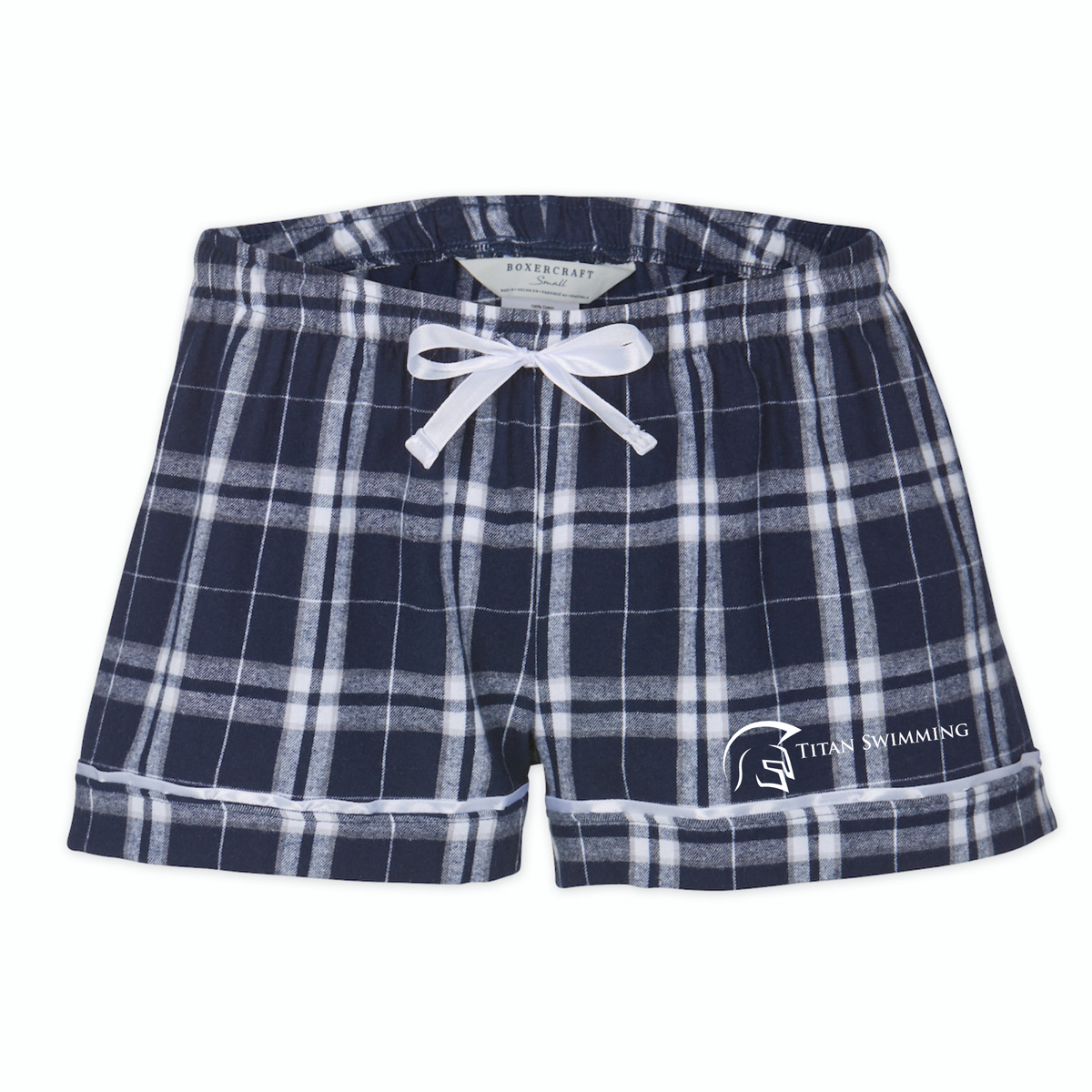 Boxercraft Women's Flannel Short (Heat Press) - True North Titans