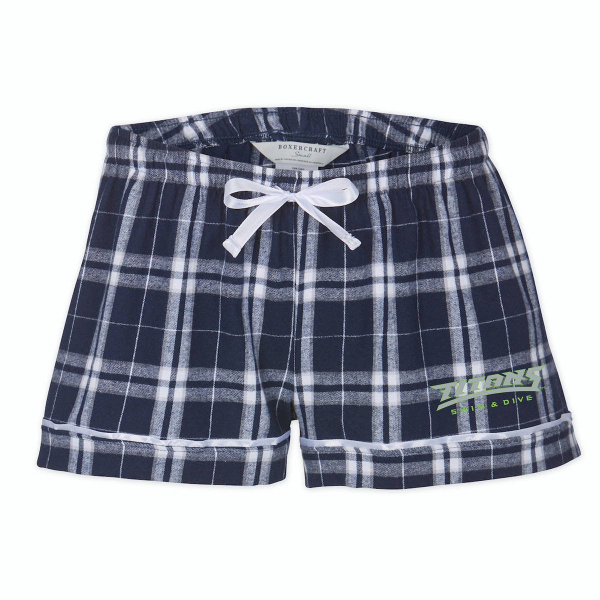 Boxercraft Women's Flannel Short (Heat Press) - Discovery High School