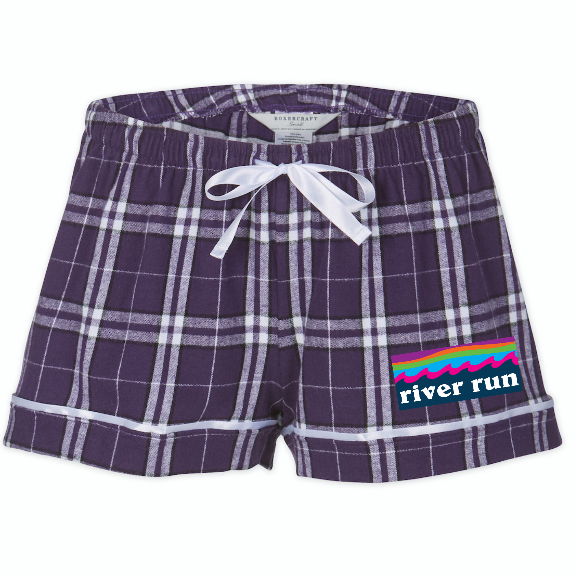 Boxercraft Women's Flannel Short (Customized) - River Run