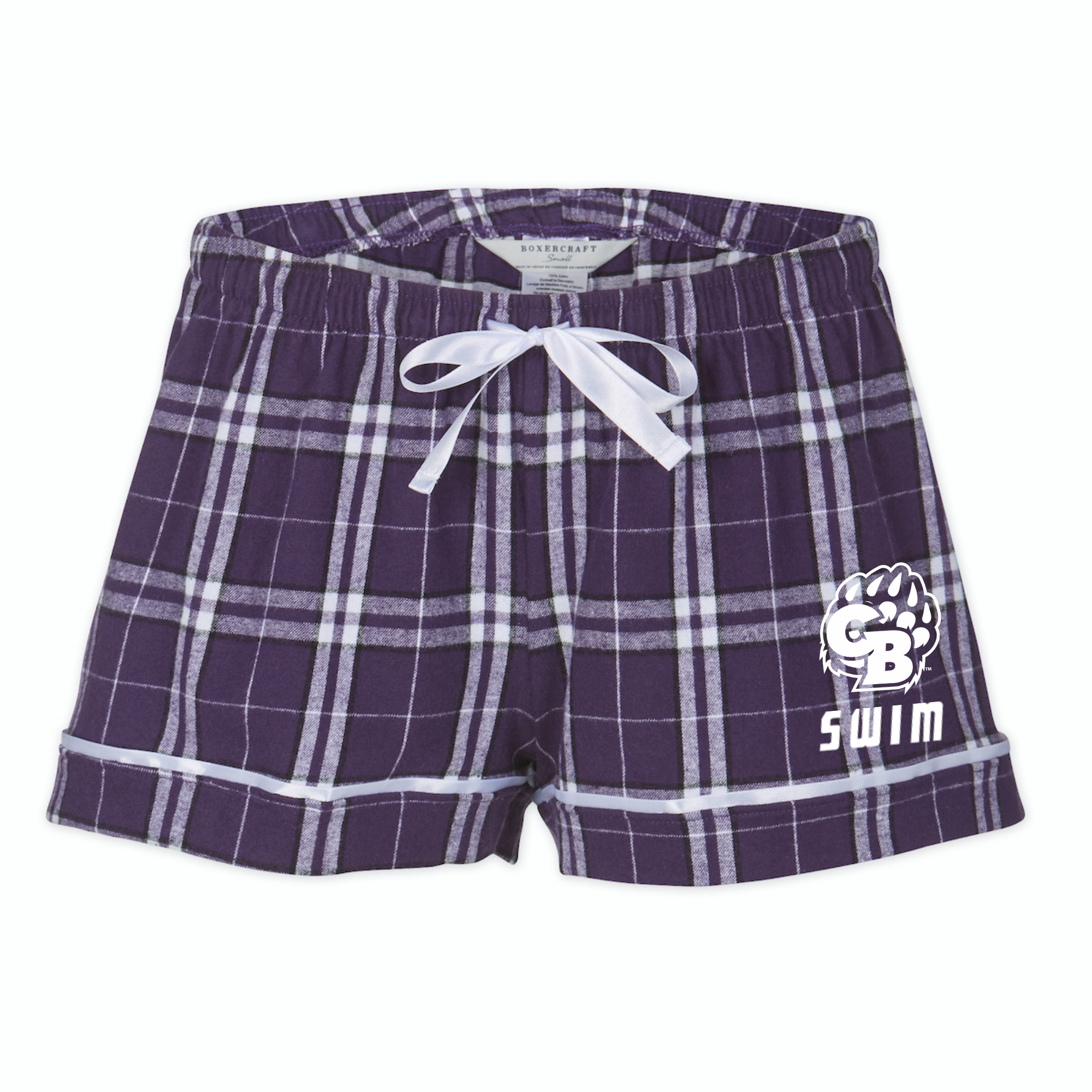 Boxercraft Women's Flannel Short (Customized) - Cherokee Bluff