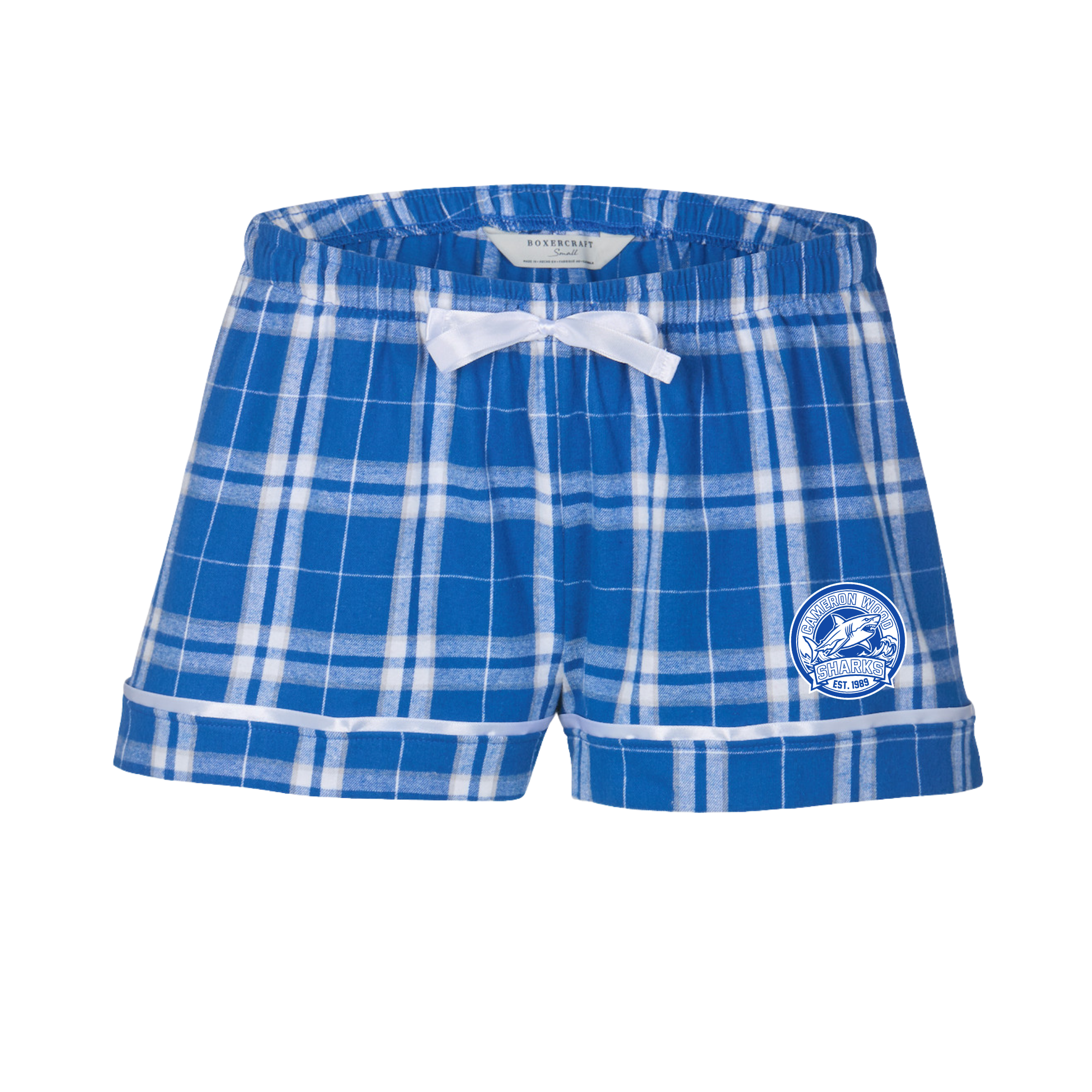 Boxercraft Women's Flannel Short (Heat Press) - Cameron Wood