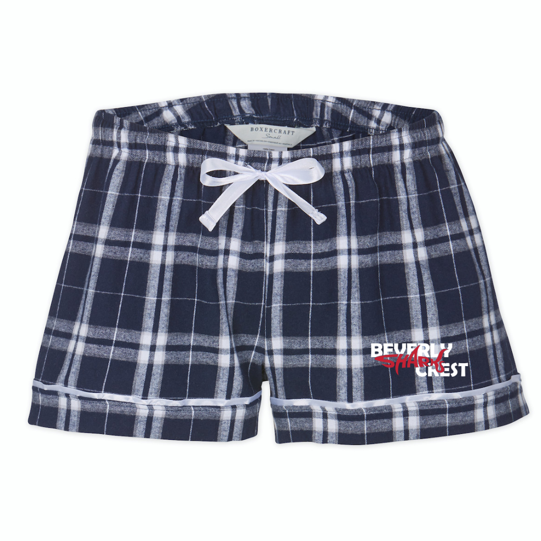 Boxercraft Women's Flannel Short (Customized) - Beverly Crest
