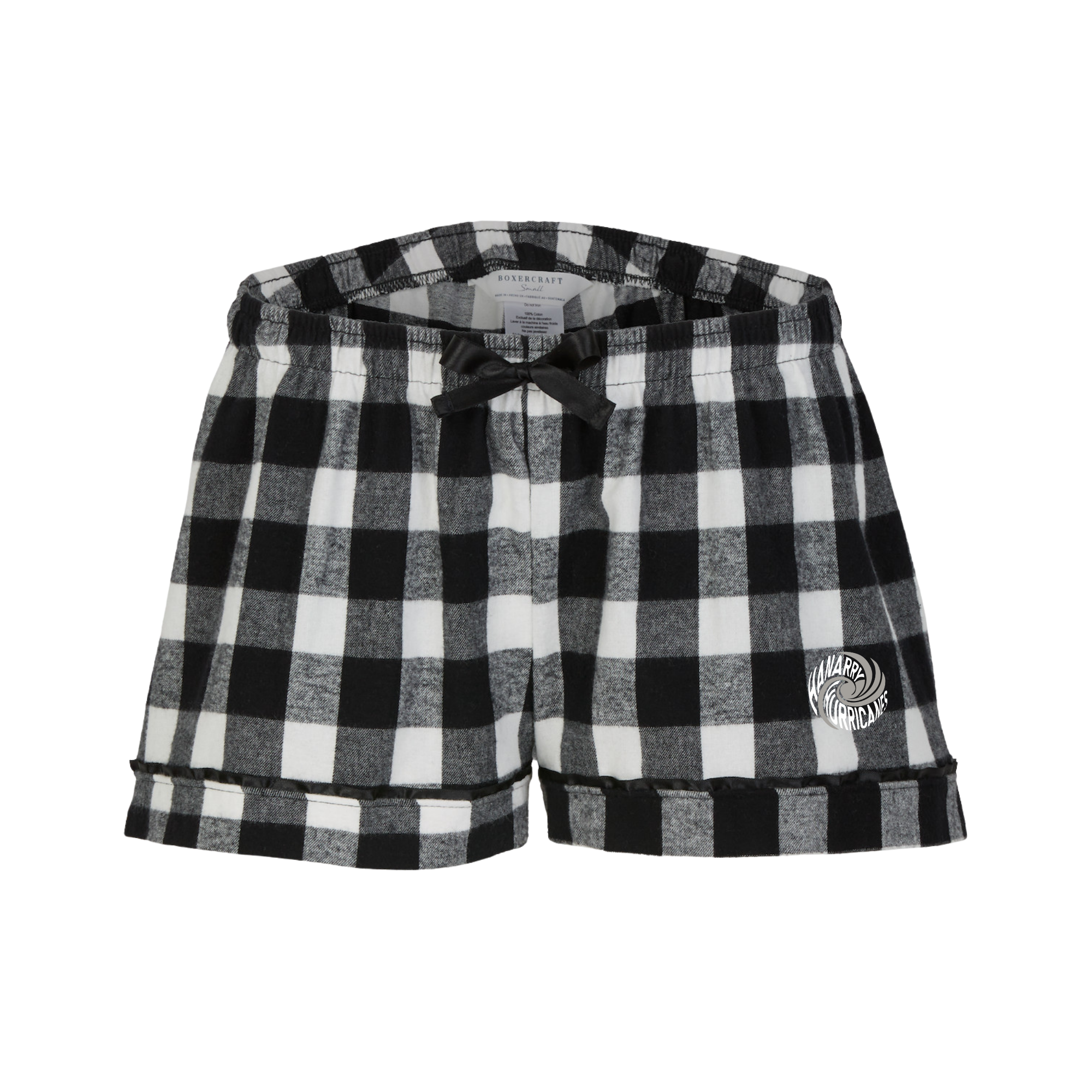 Boxercraft Women's Flannel Short (Heat Press) - Hanarry Hurricanes