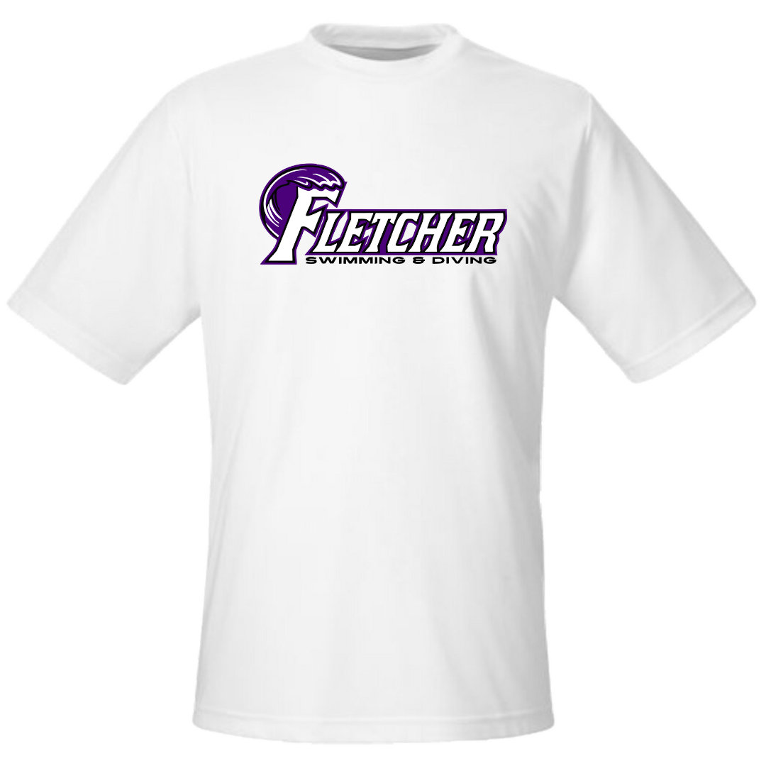 Performance T-Shirt (Customized) - Fletcher Swim and Dive