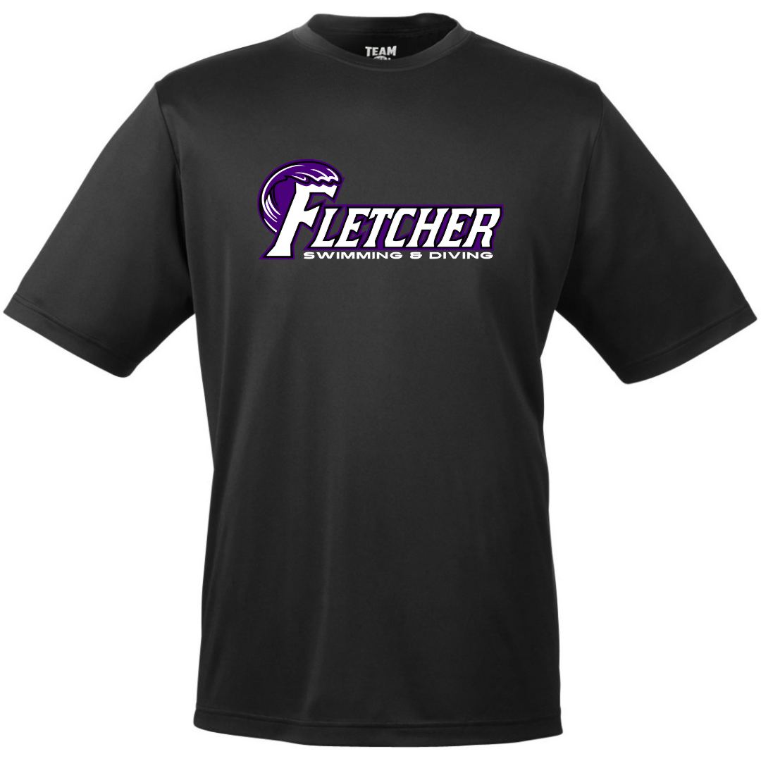 Performance T-Shirt (Customized) - Fletcher Swim and Dive