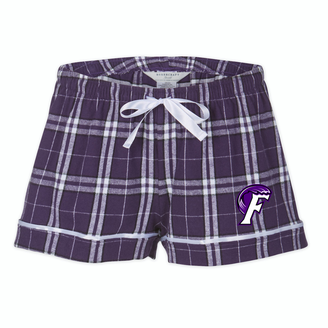 Boxercraft Women's Flannel Short (Customized) - Fletcher Swim and Dive