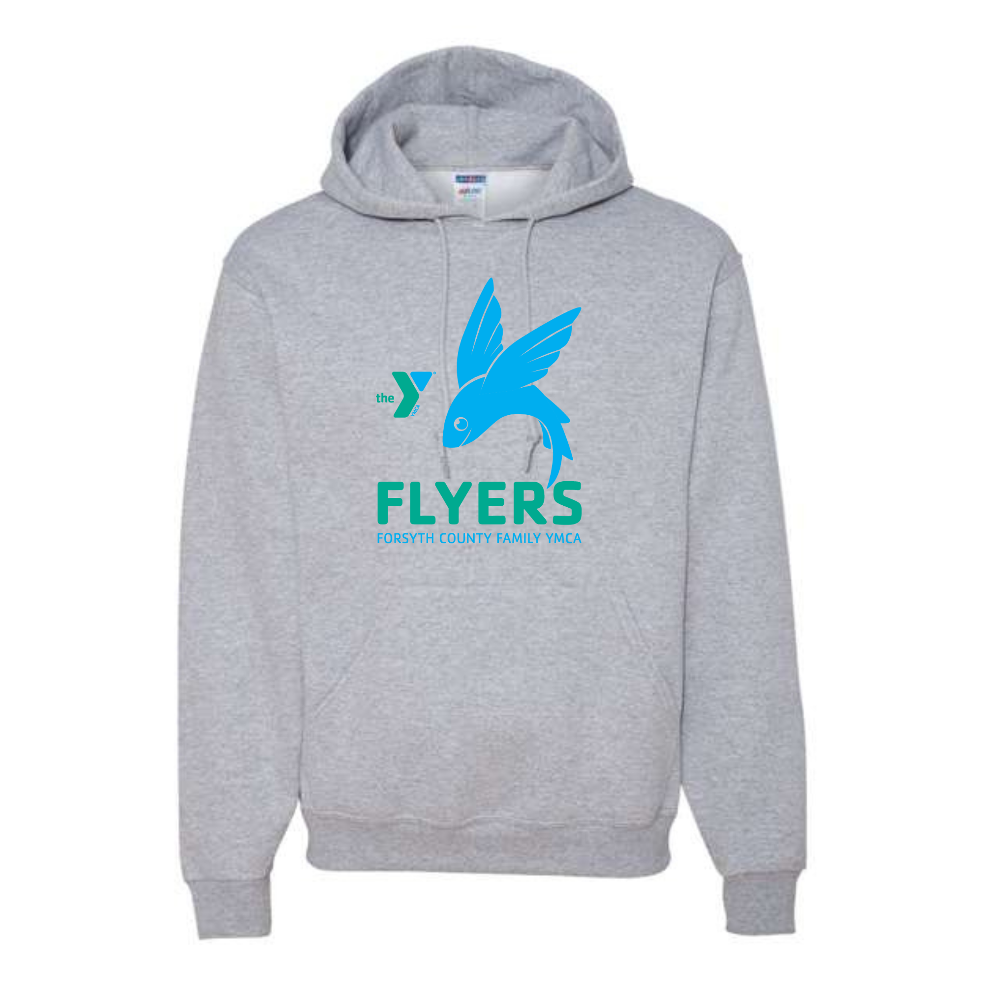 Medium Weight Unisex Hooded Sweatshirt (Customized) - Forsyth YMCA