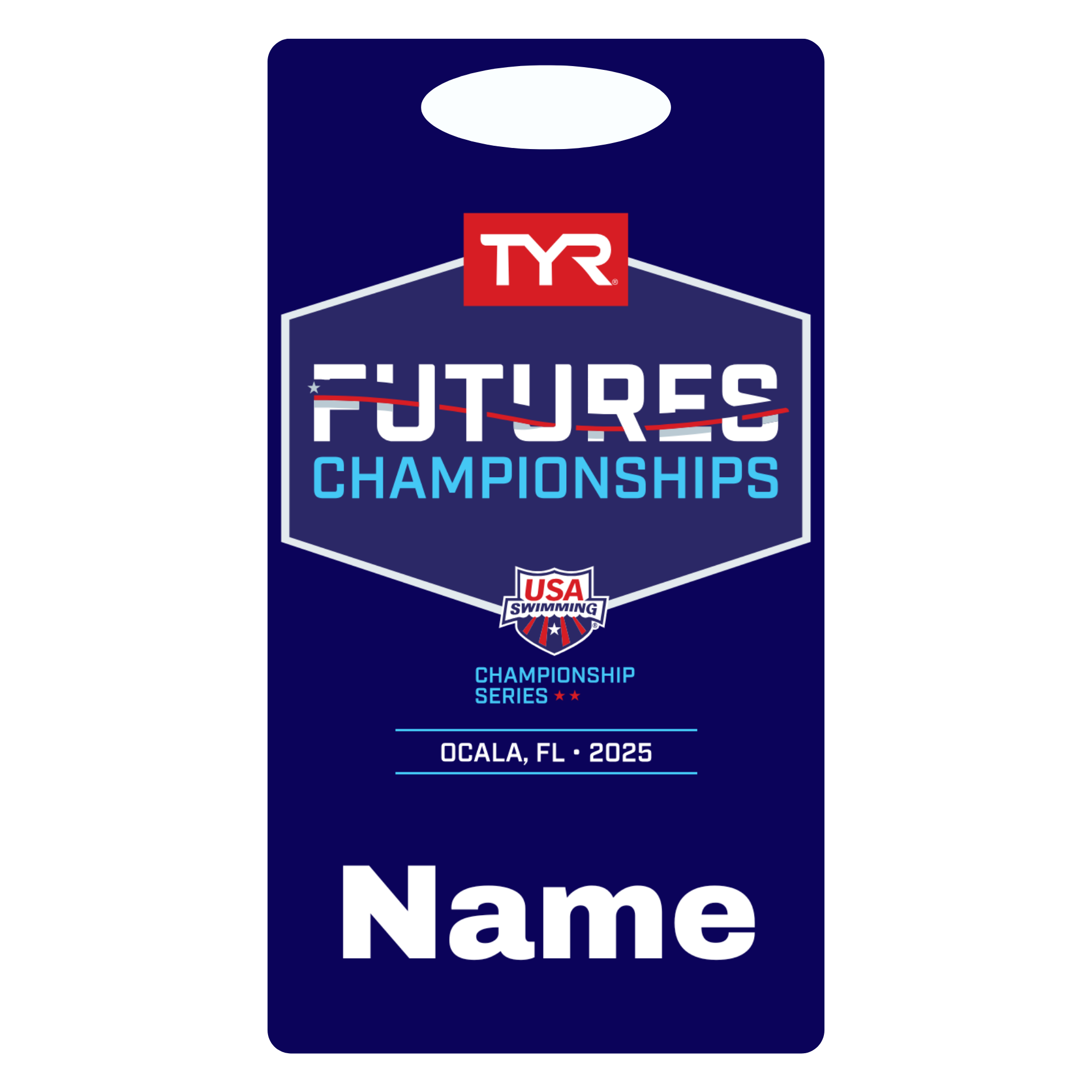 Aluminum Bag Tag (Customized) - 2025 Futures Ocala