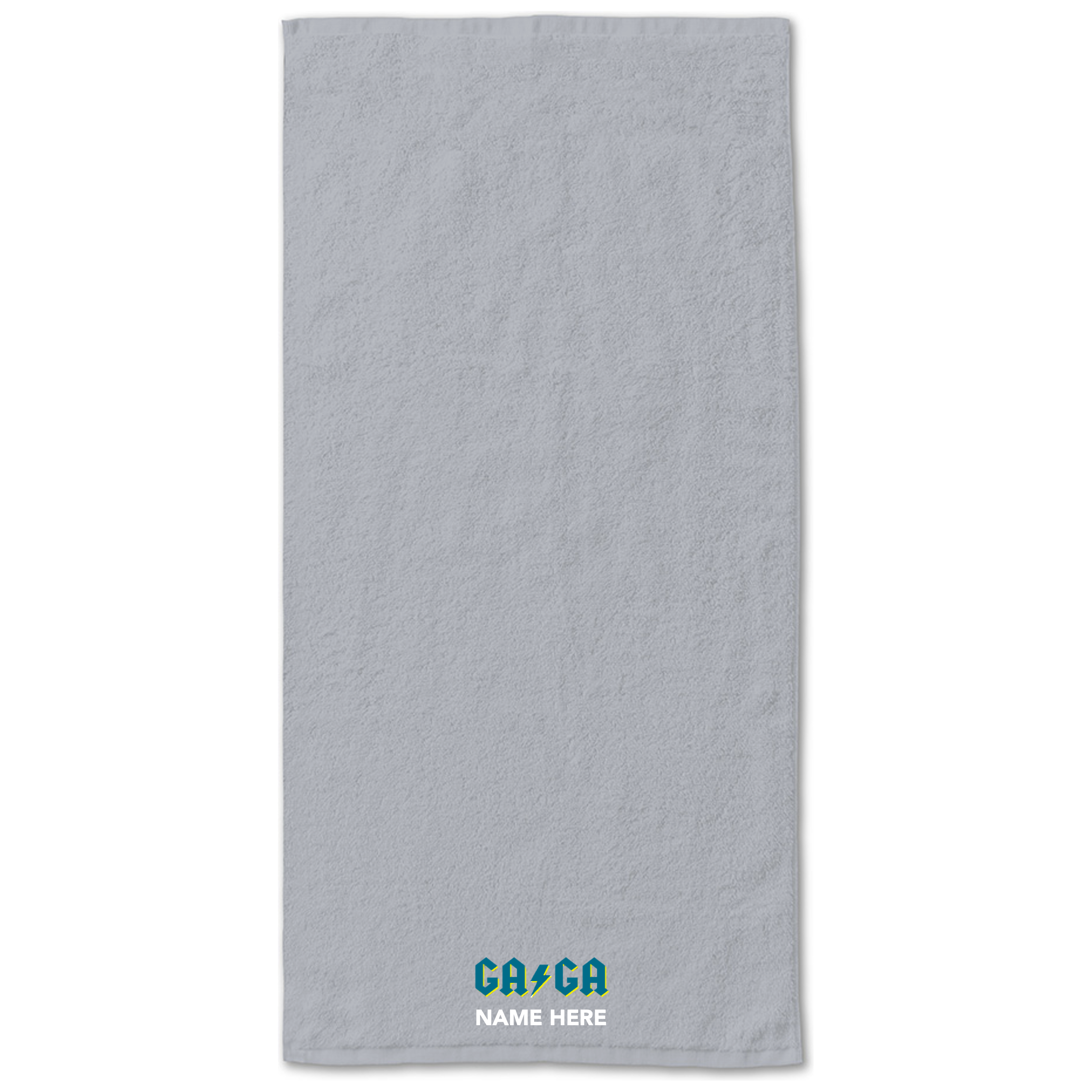 34" x 70" Velour Towel (Embroidered) - GAGA