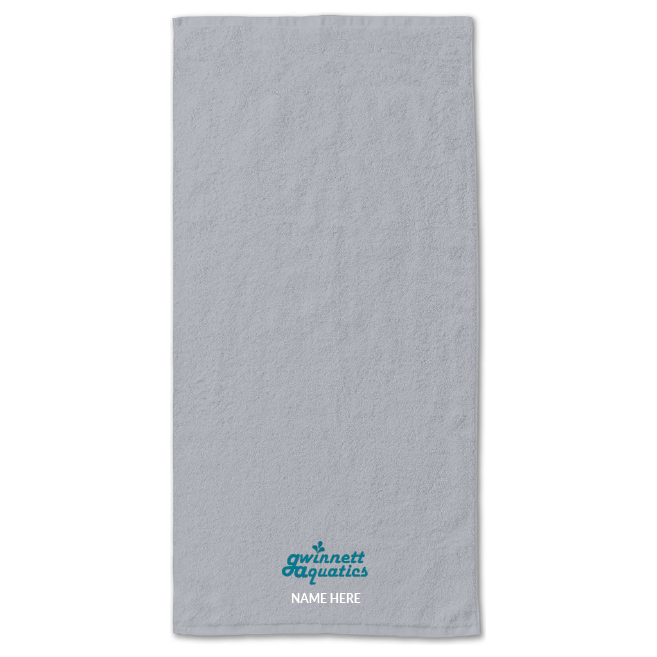 34" x 70" Velour Towel (Embroidered) - GAGA