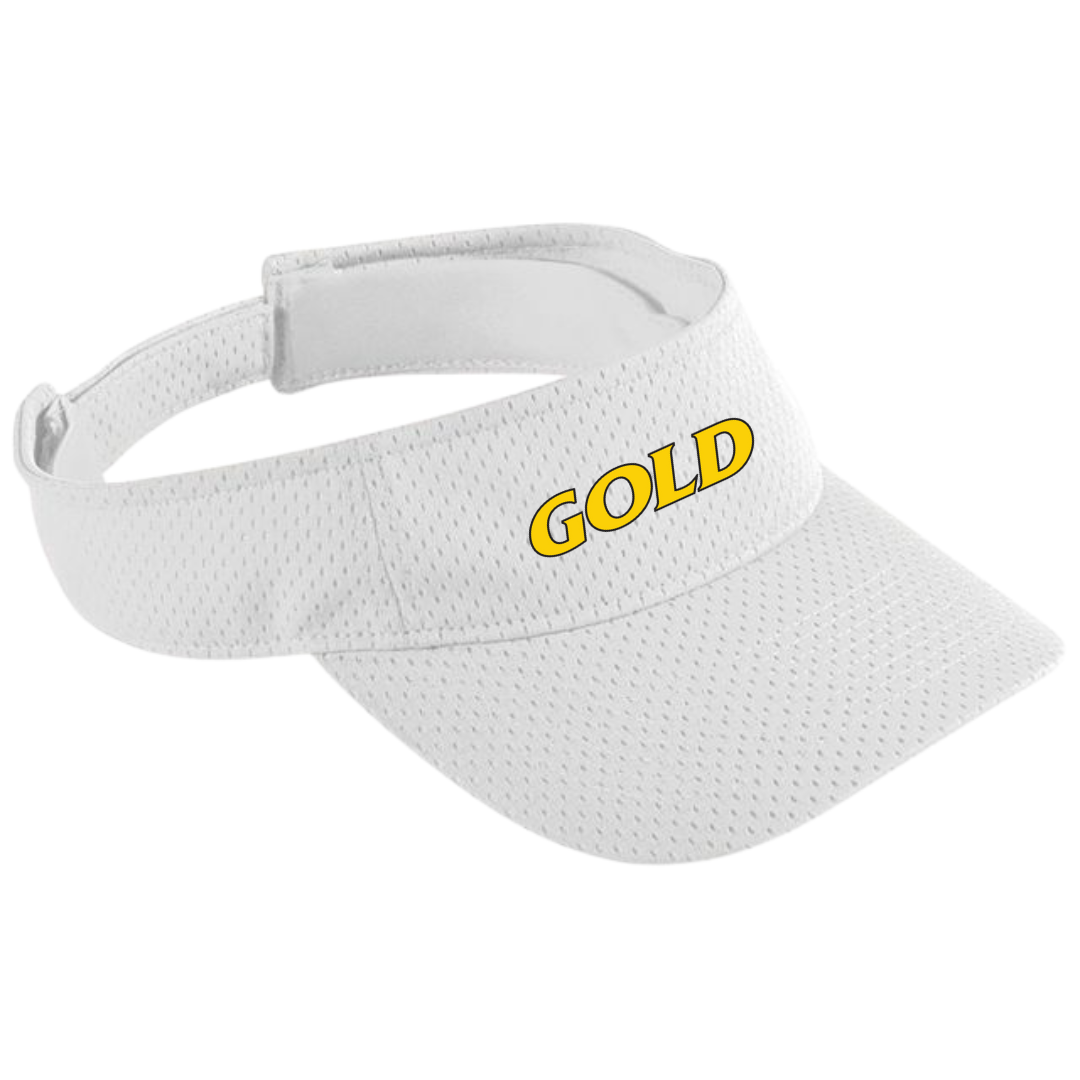 Athletic Mesh Visor (Customized) - Chattahoochee Gold