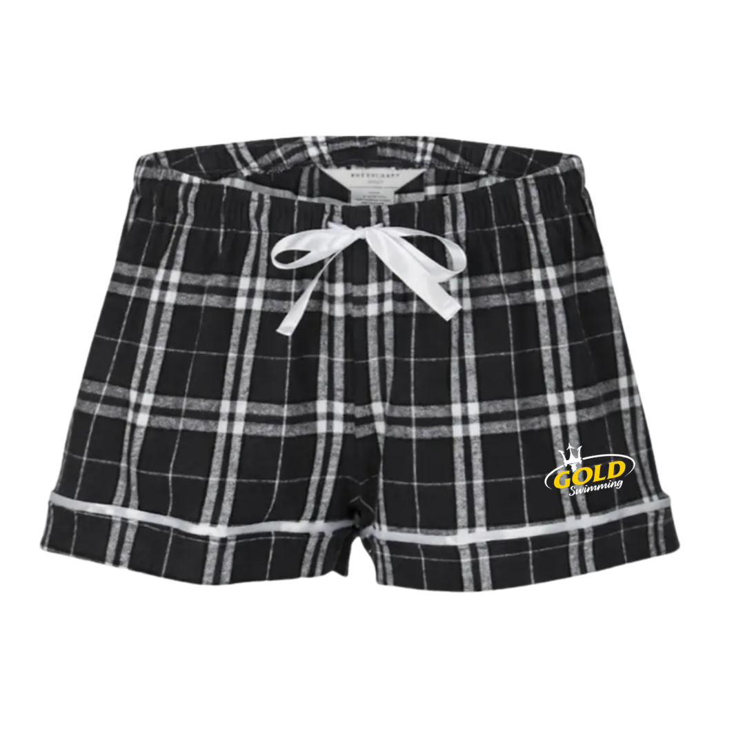 Boxercraft Women's Flannel Short (Customized) - Chattahoochee Gold