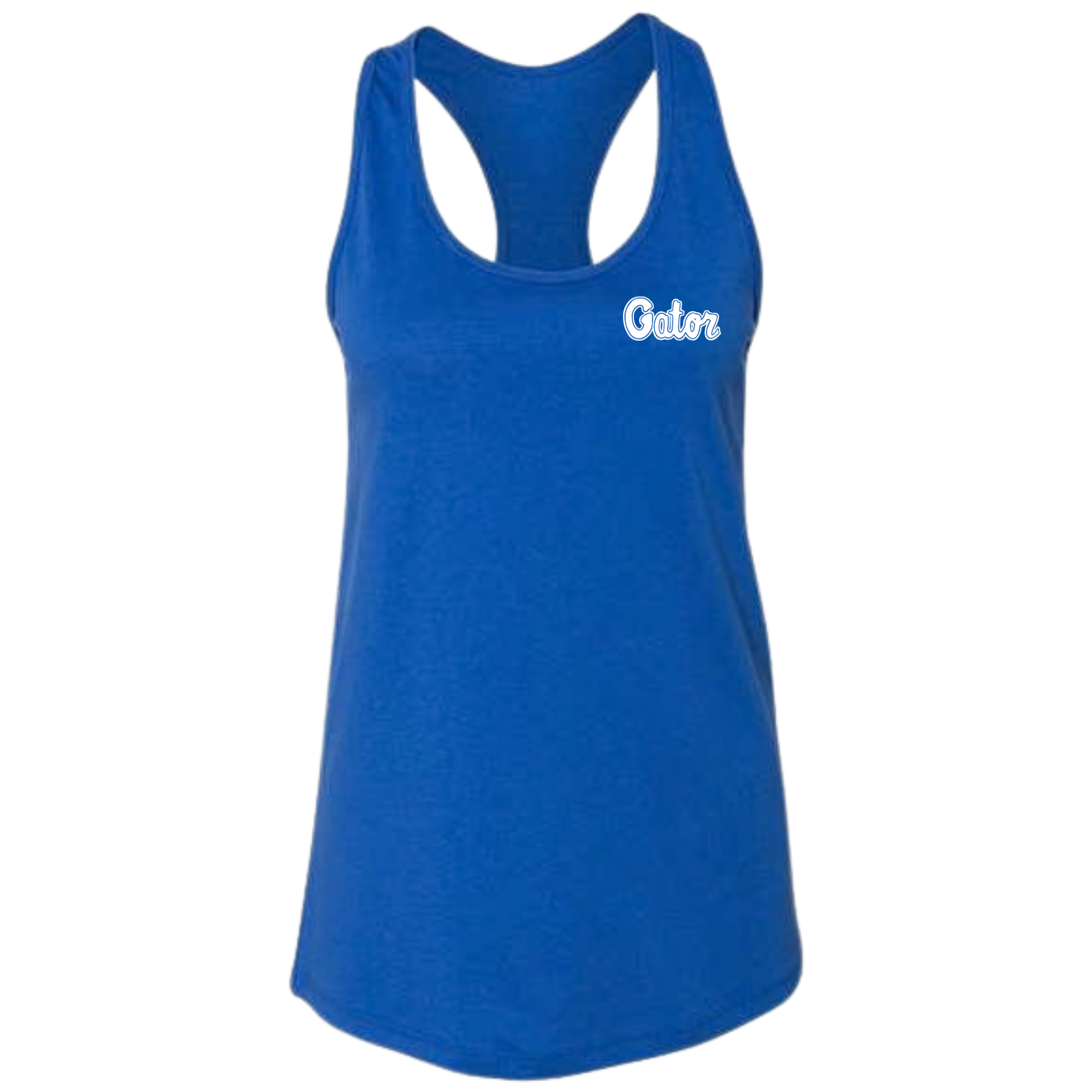 'Support Crew' Ladies' Racerback Tank (Customized) - Gator Swim Club