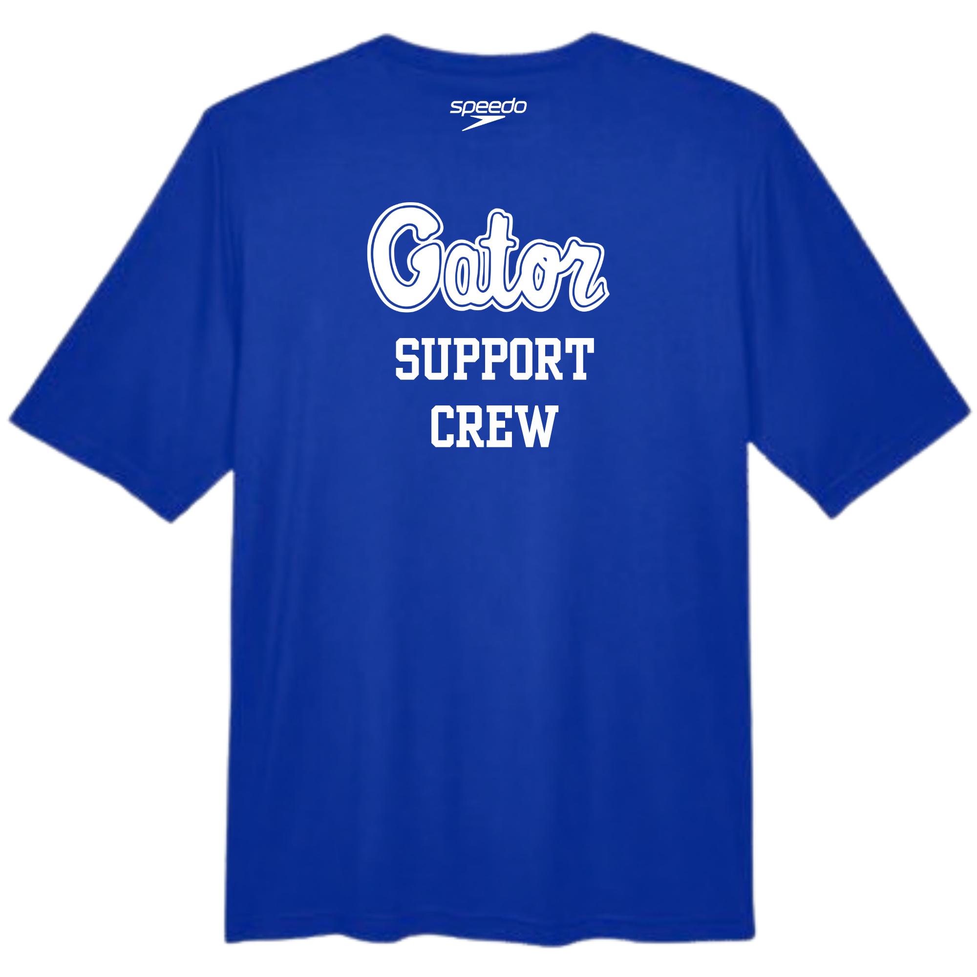'Support Crew' Performance T-Shirt (Customized) - Gator Swim Club