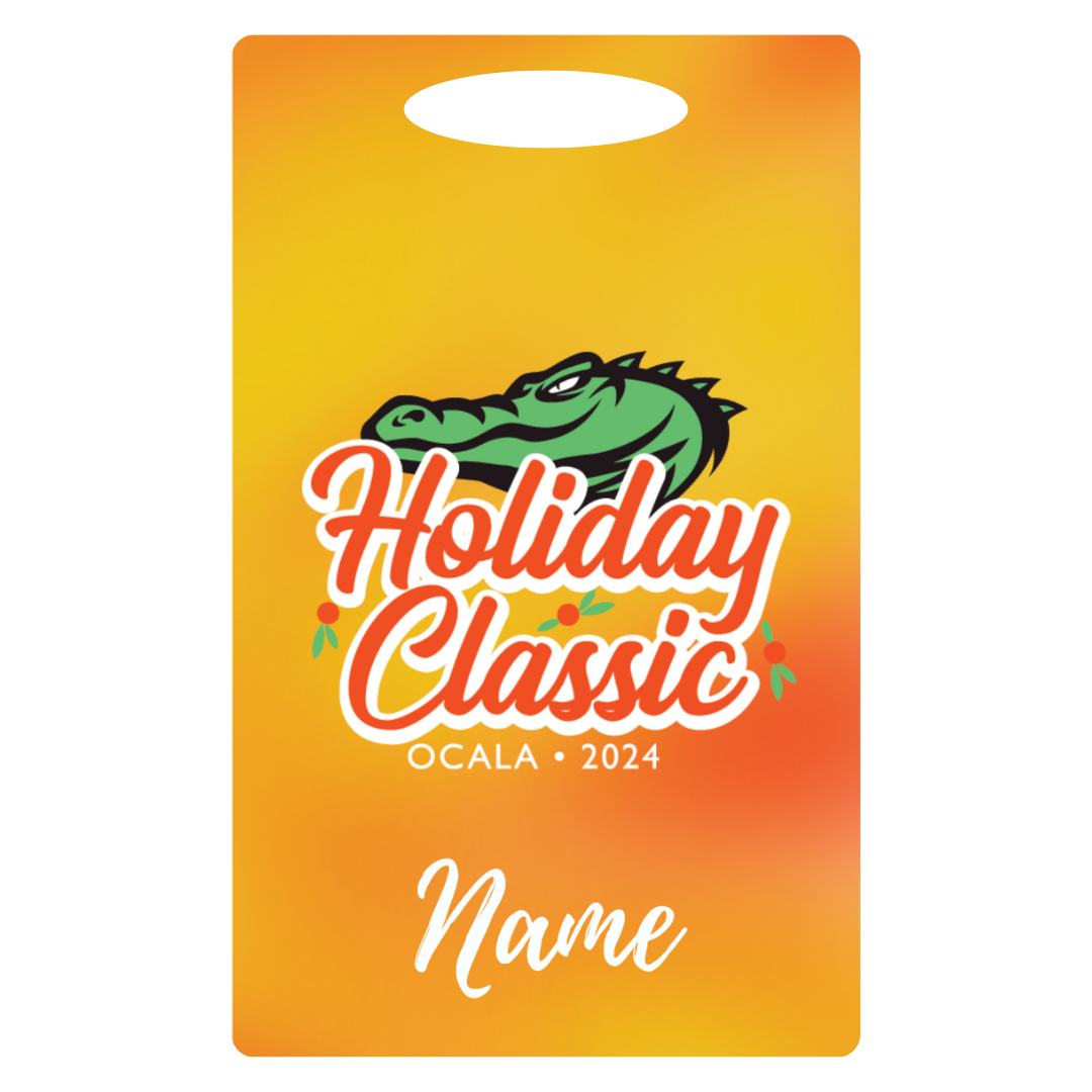 Aluminum Bag Tag (Customized) - 2024 Speedo Holiday Classic