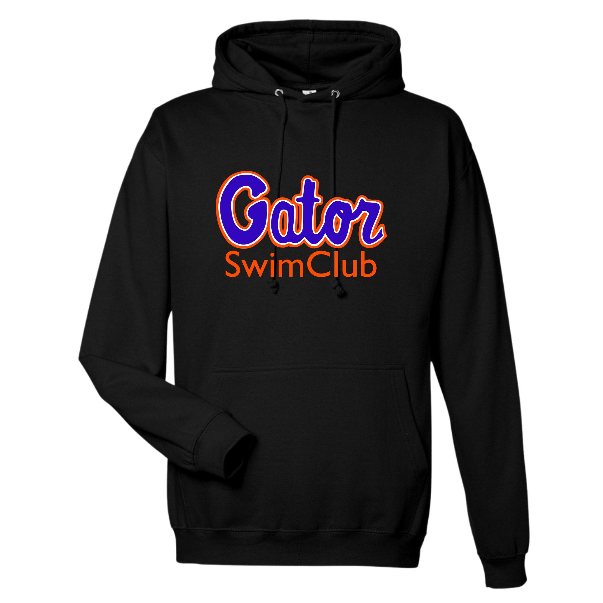 Medium Weight Unisex Hooded Sweatshirt (Customized) - Gator Swim Club