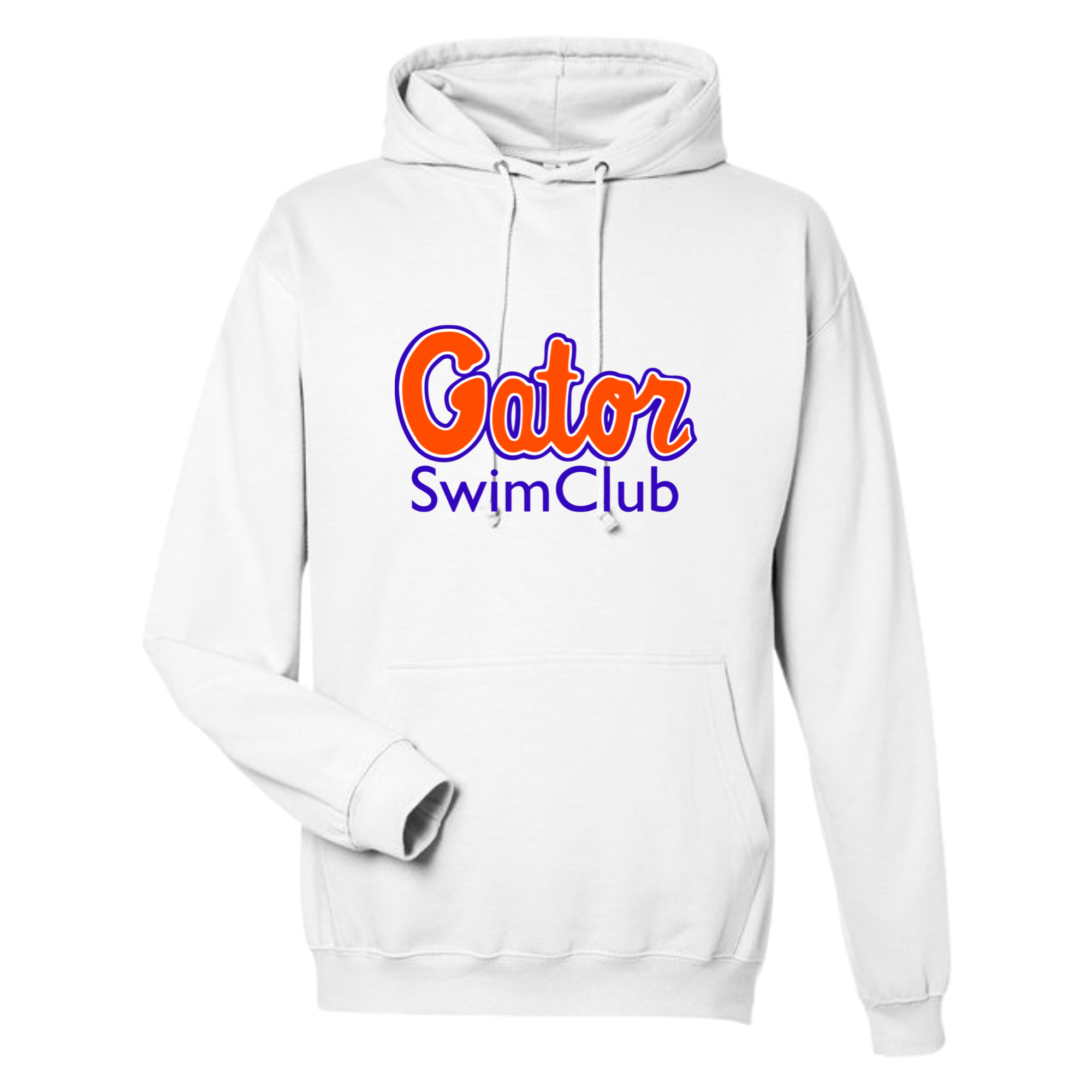 Medium Weight Unisex Hooded Sweatshirt (Customized) - Gator Swim Club