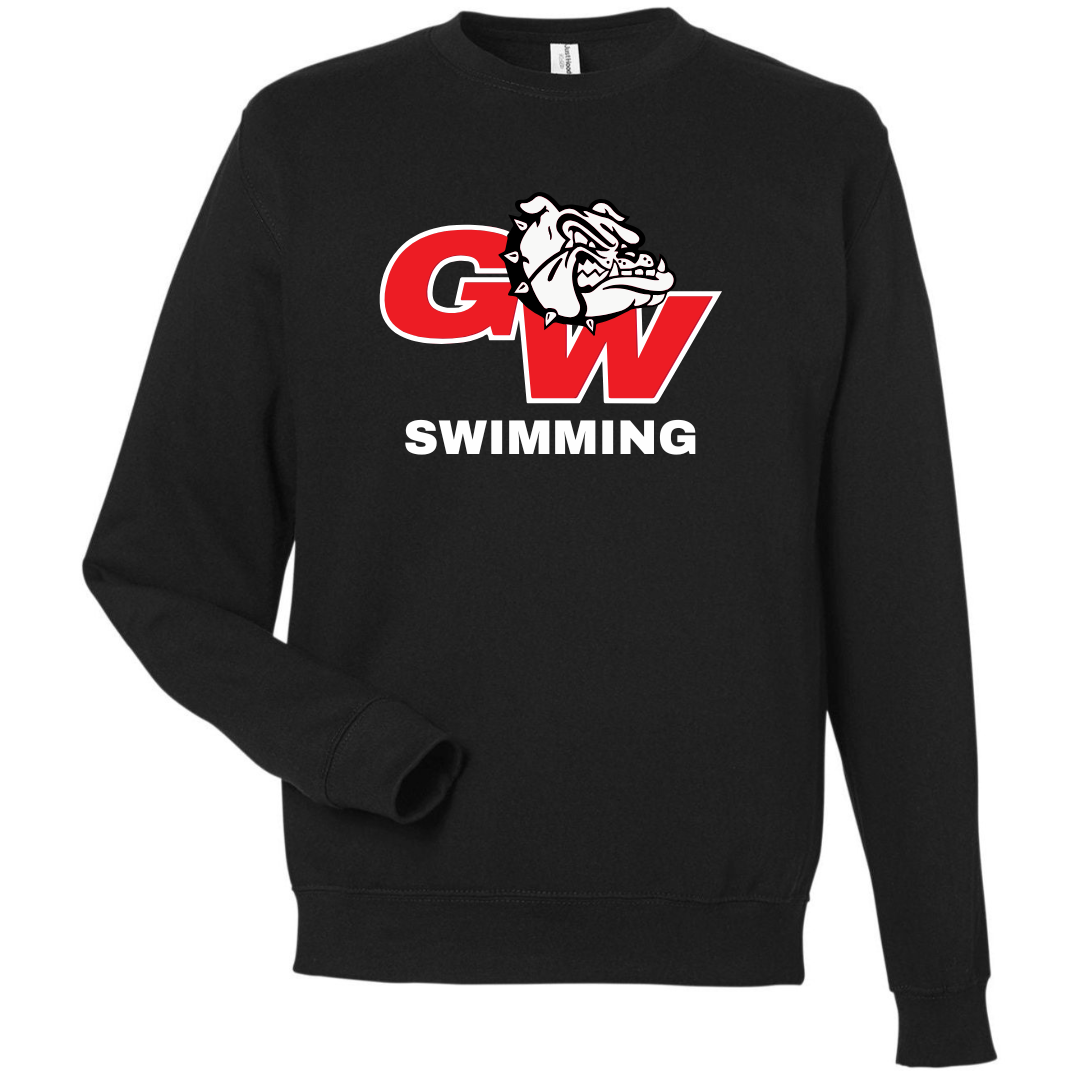 Fleece Crew Neck Sweatshirt GW Logo (Customized) - George Walton
