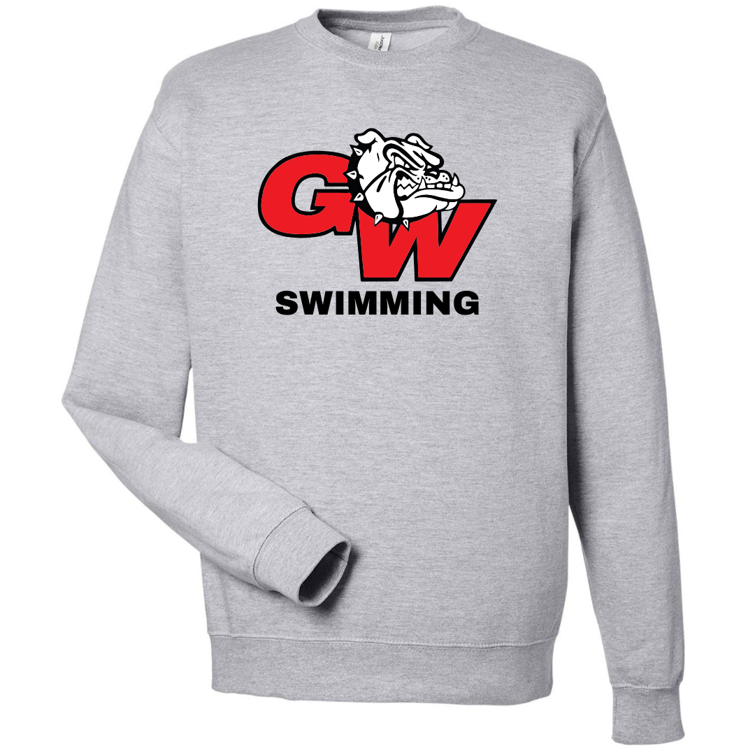 Fleece Crew Neck Sweatshirt GW Logo (Customized) - George Walton
